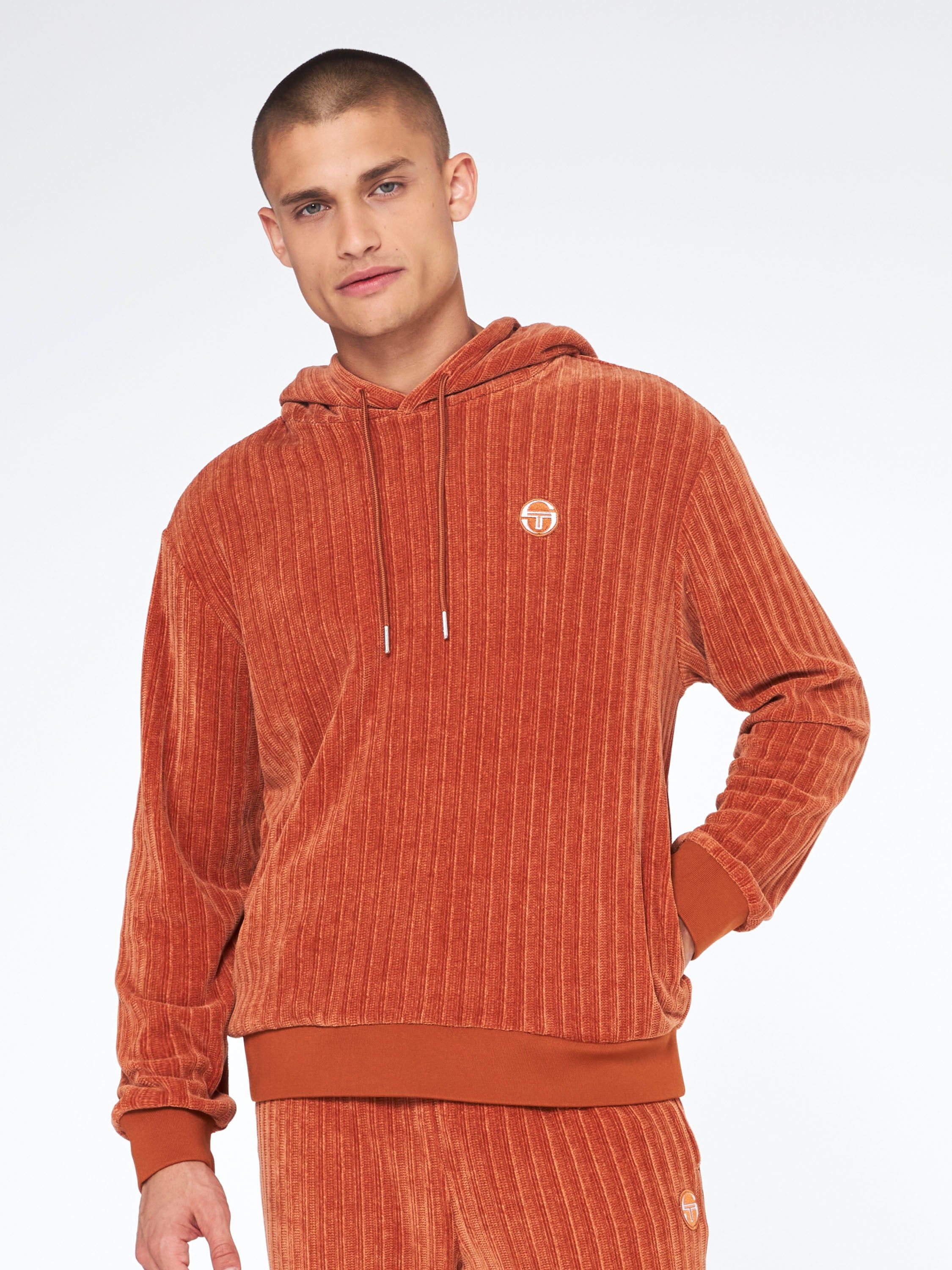 Chenille Hoodie-Bombay Brown/Brown sold by Sergio Tacchini