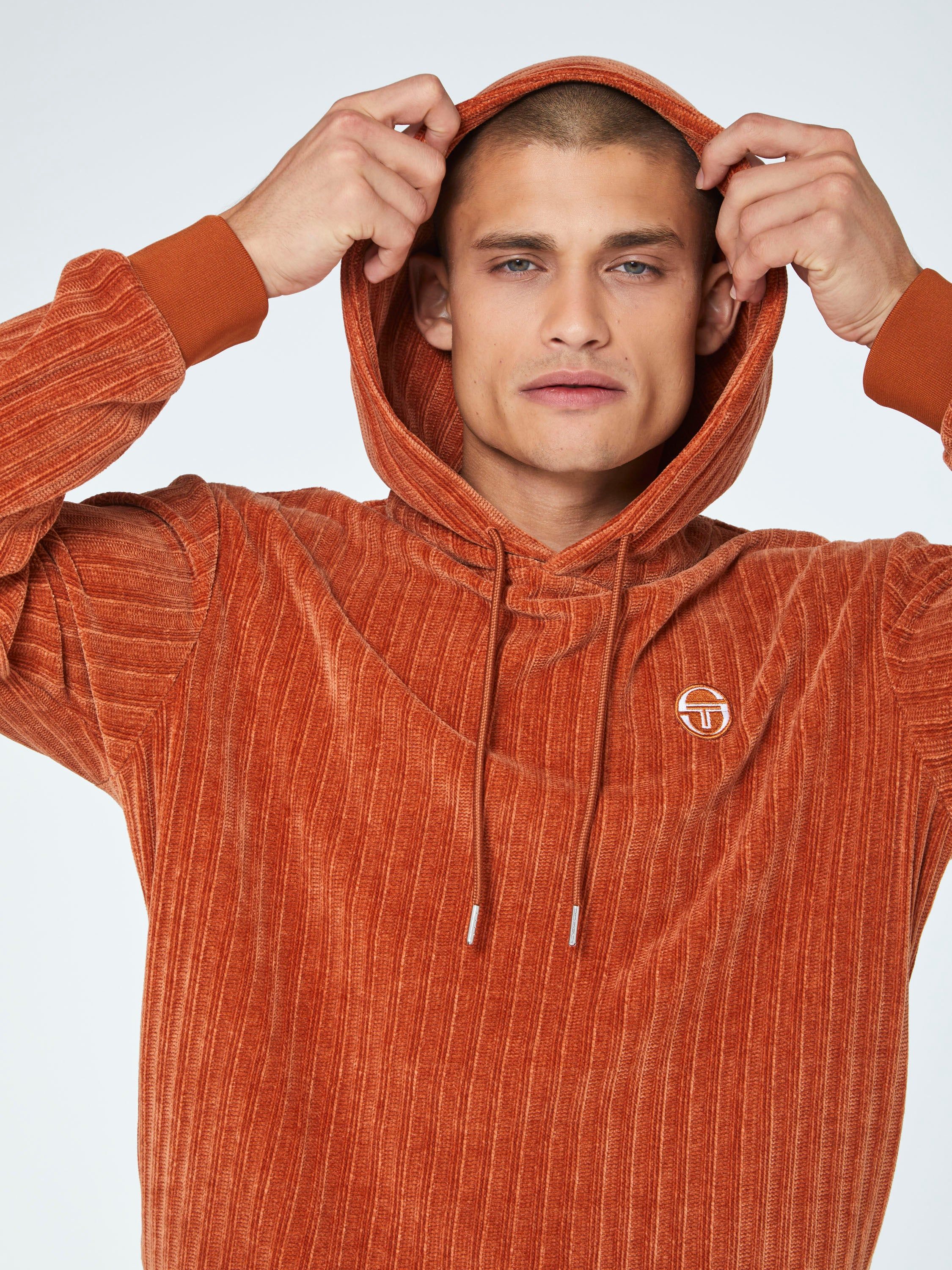 Chenille Hoodie-Bombay Brown/Brown sold by Sergio Tacchini product image thumbnail 3