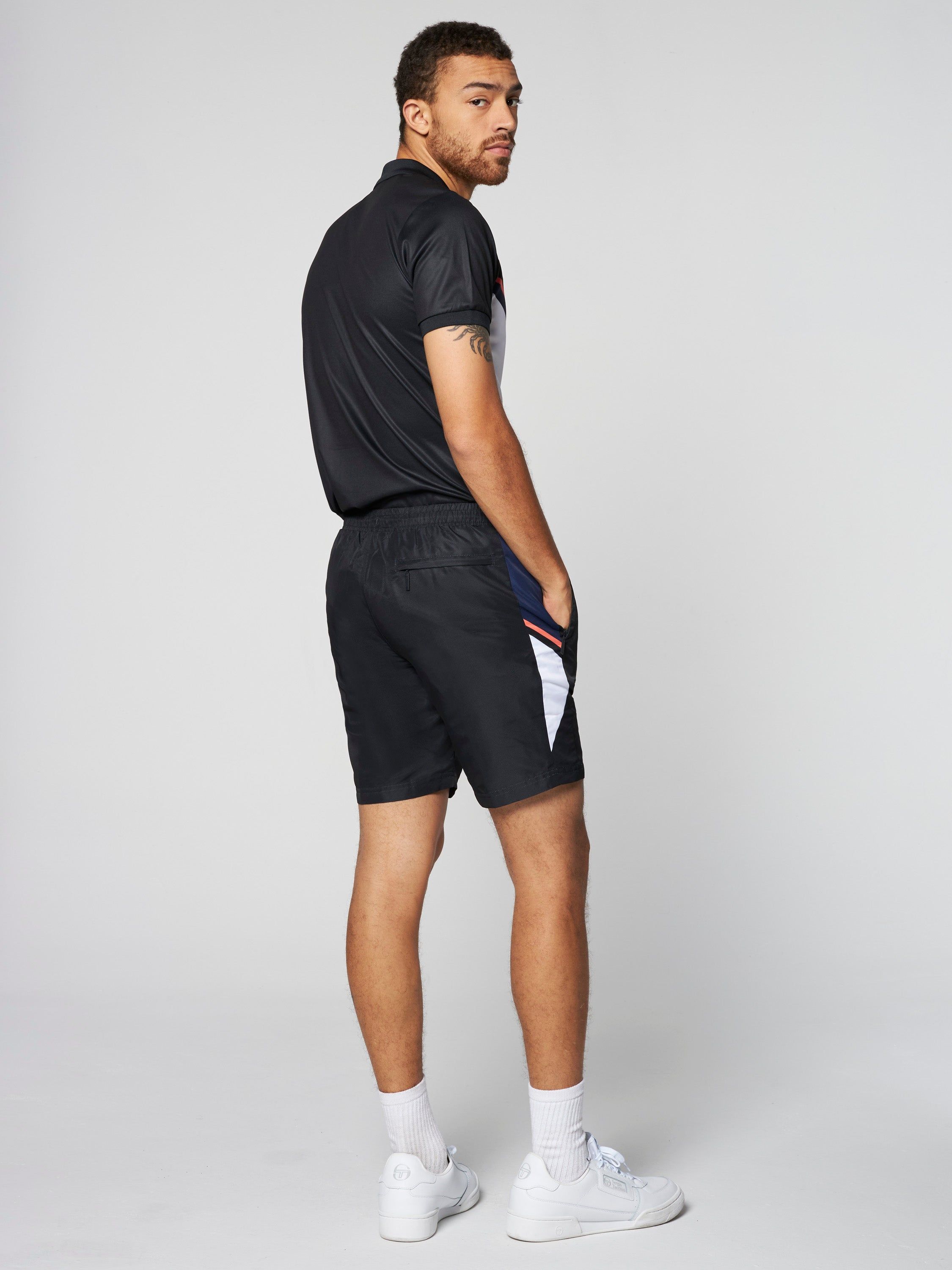 Scaleno Short- Black/ Navy sold by Sergio Tacchini product image thumbnail 3