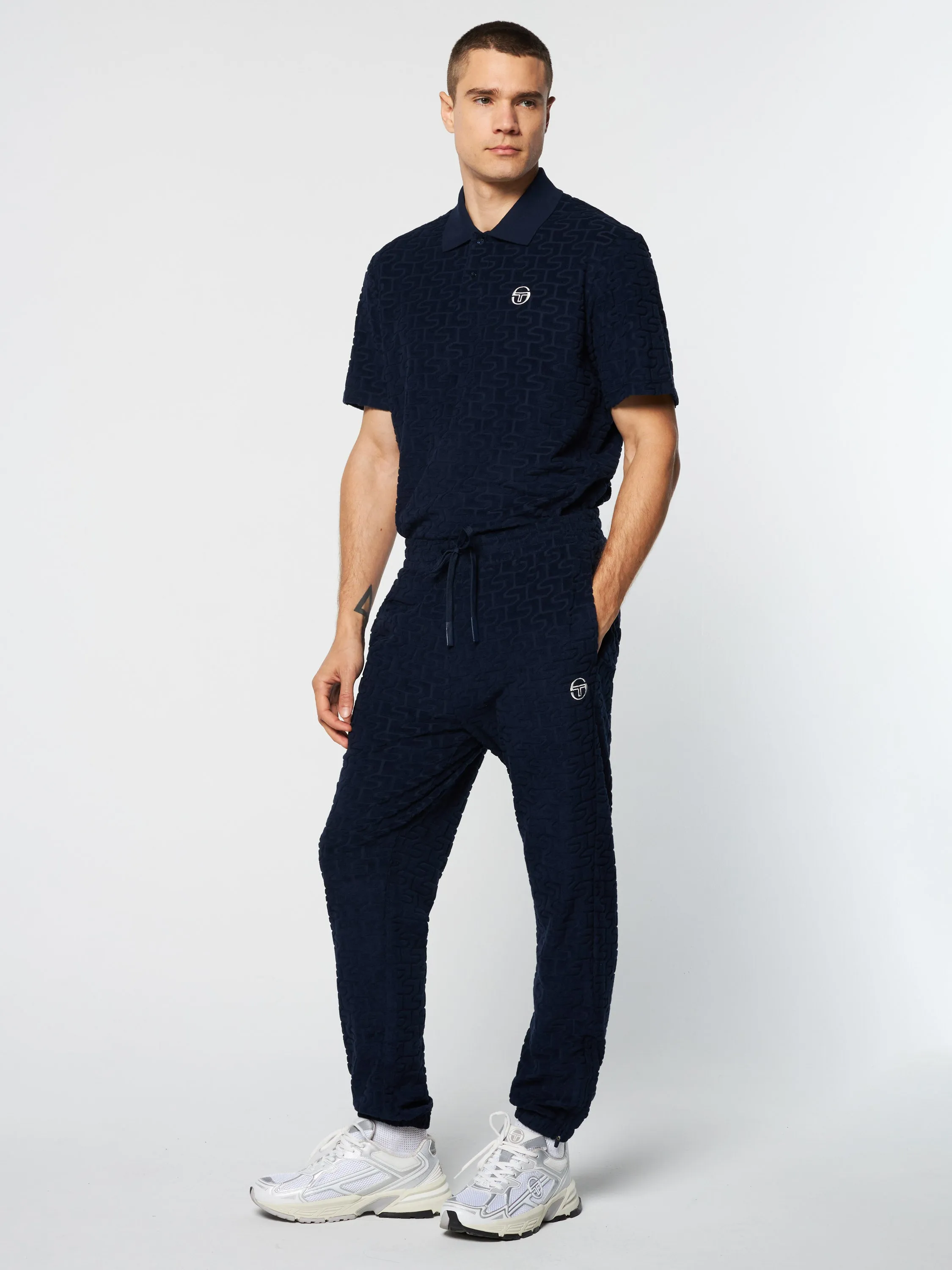 Livata Monogram Track Pant- Maritime Blue sold by Sergio Tacchini product image thumbnail 3