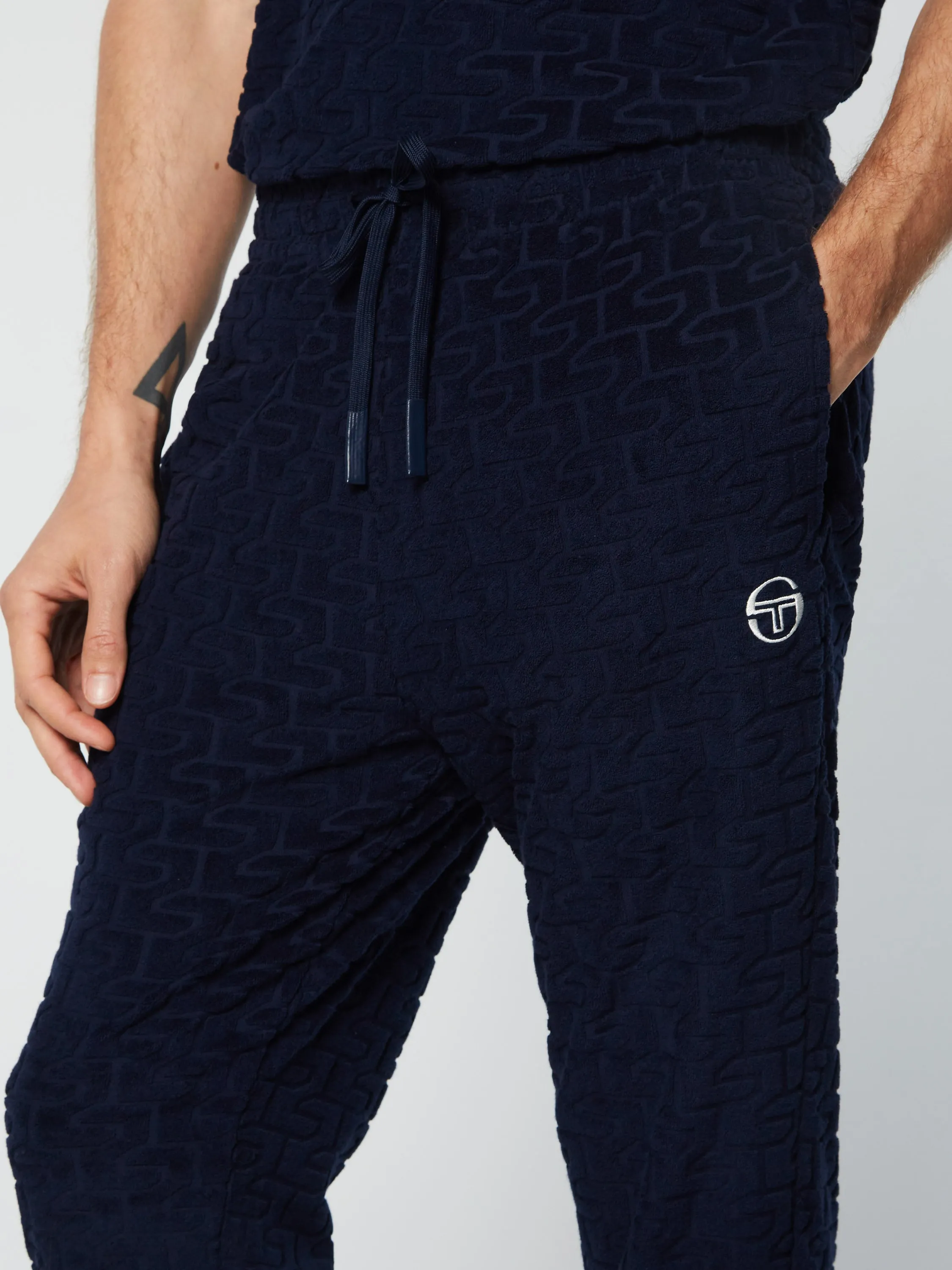Livata Monogram Track Pant- Maritime Blue sold by Sergio Tacchini product image thumbnail 5