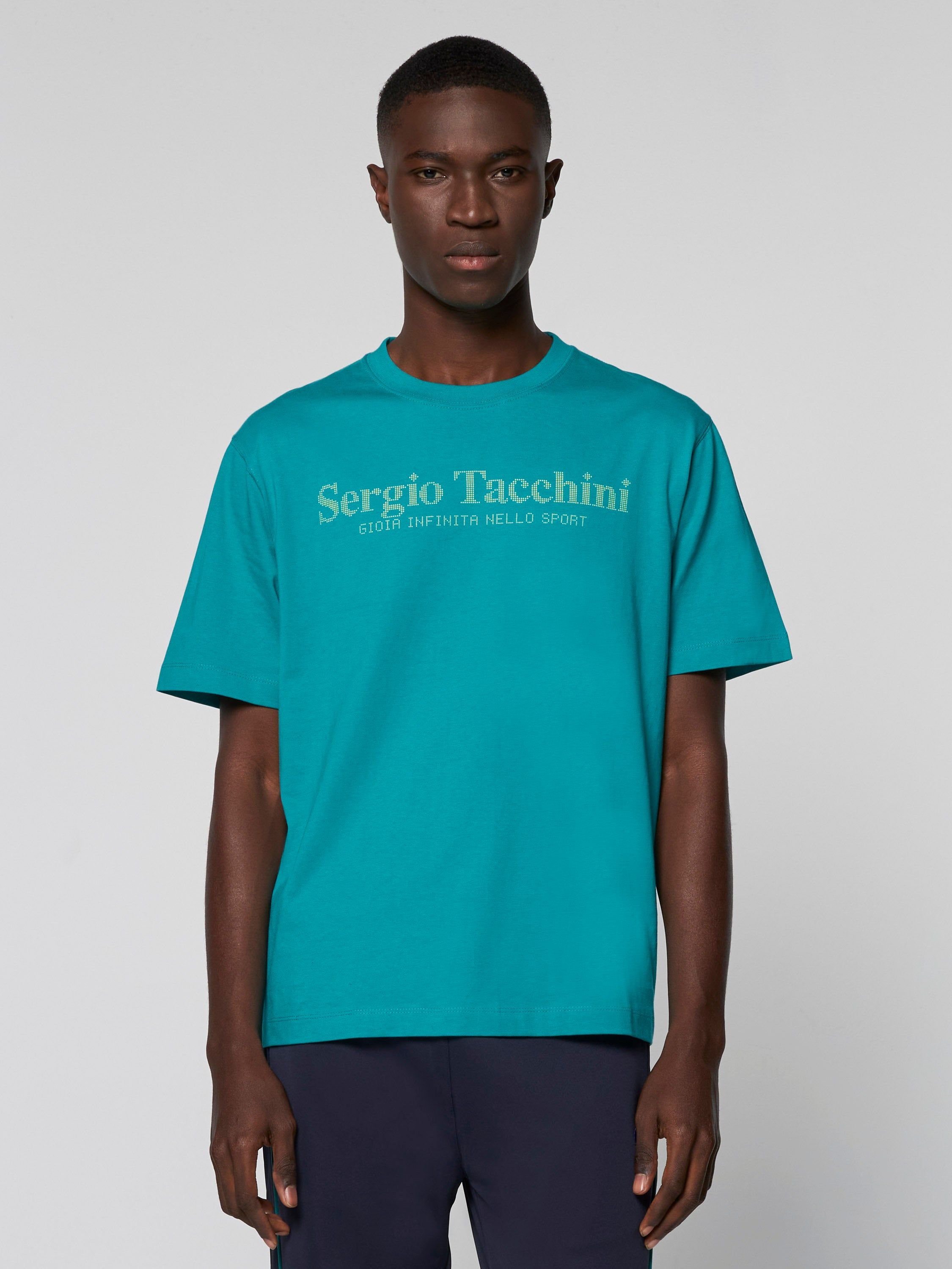 Tabellone T-Shirt- Blue Grass sold by Sergio Tacchini