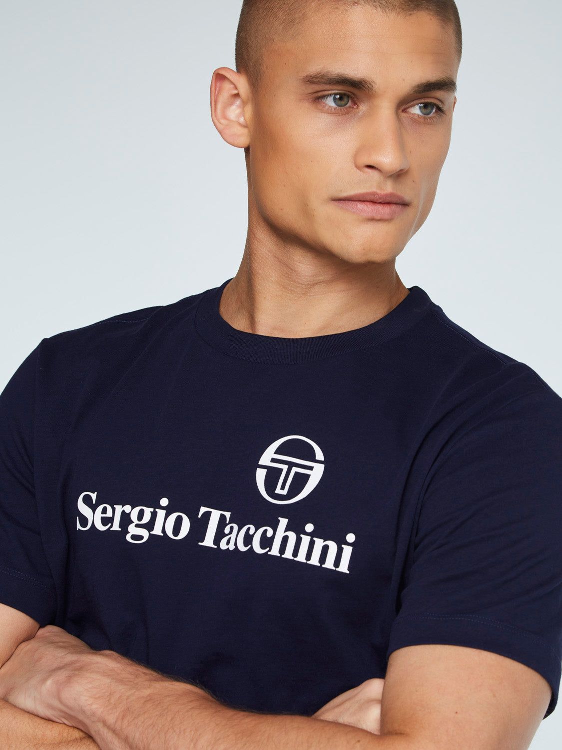 Heritage Logo T-Shirt-Maritime Blue sold by Sergio Tacchini product image thumbnail 5