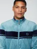 Debossed Damarindo Velour Track Jacket- Larkspur sold by Sergio Tacchini