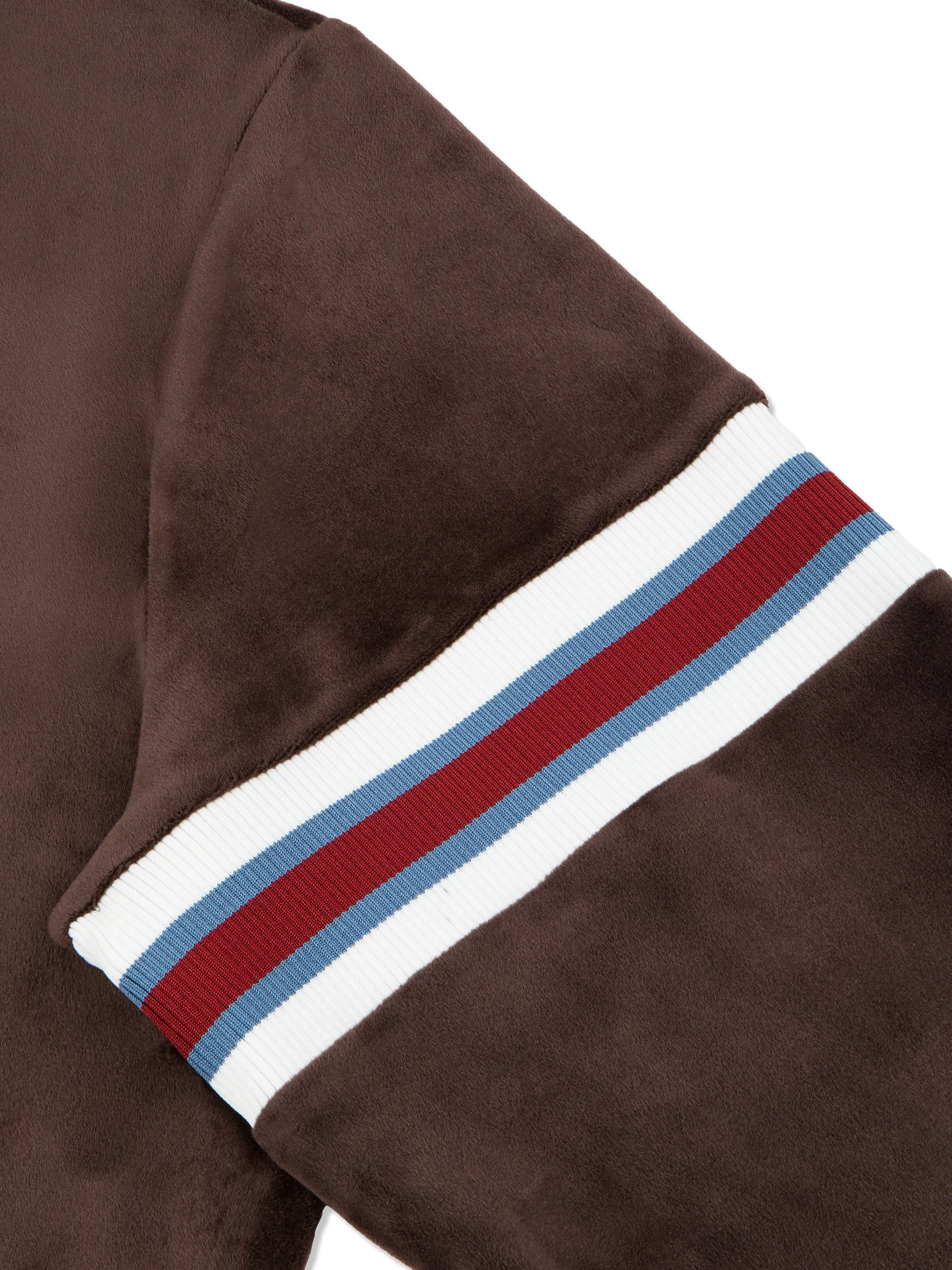 Ostuni Velour Track Jacket- Java sold by Sergio Tacchini product image thumbnail 3