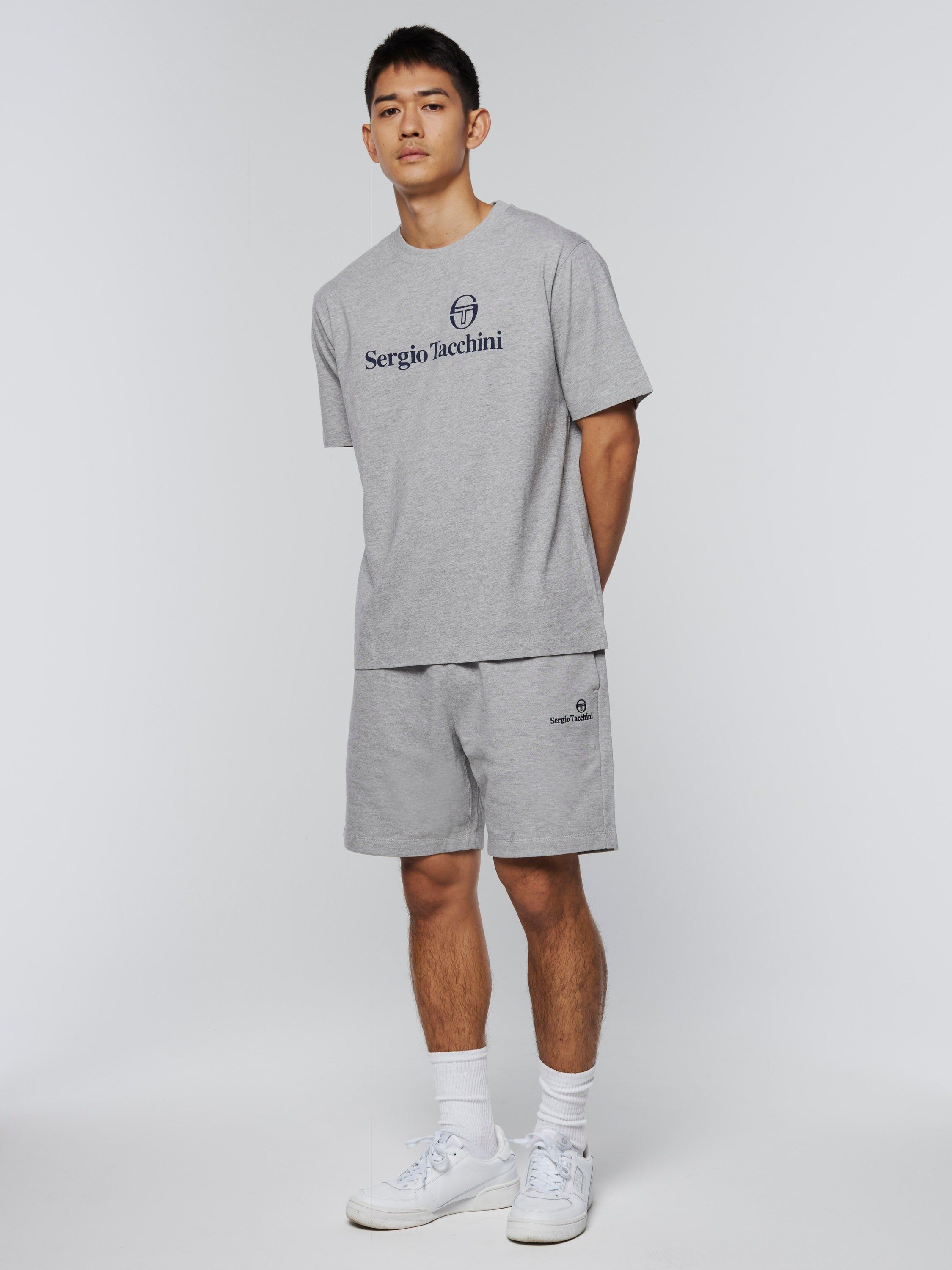 Heritage Logo T-Shirt- Heather Grey sold by Sergio Tacchini product image thumbnail 2