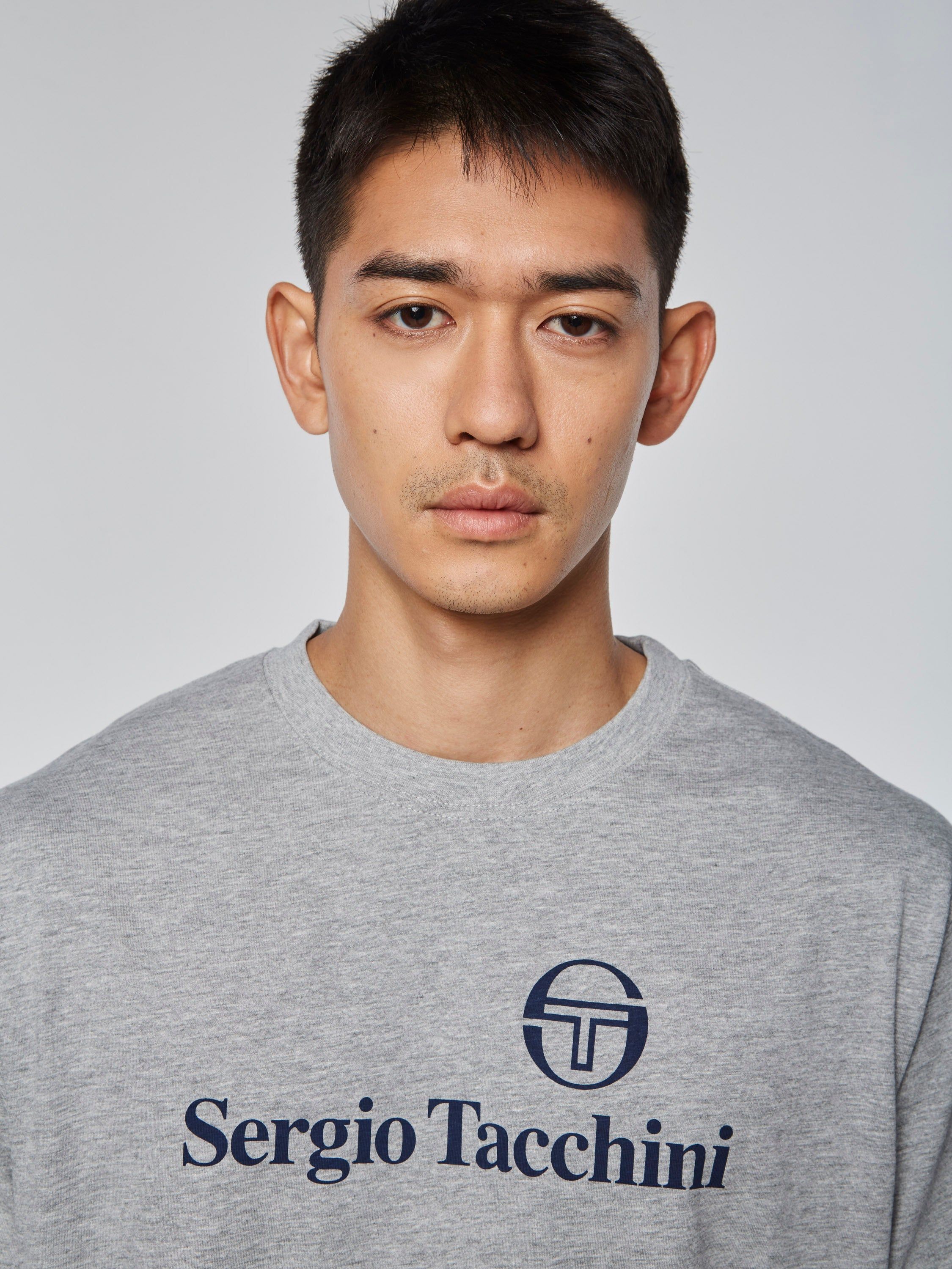 Heritage Logo T-Shirt- Heather Grey sold by Sergio Tacchini product image thumbnail 4