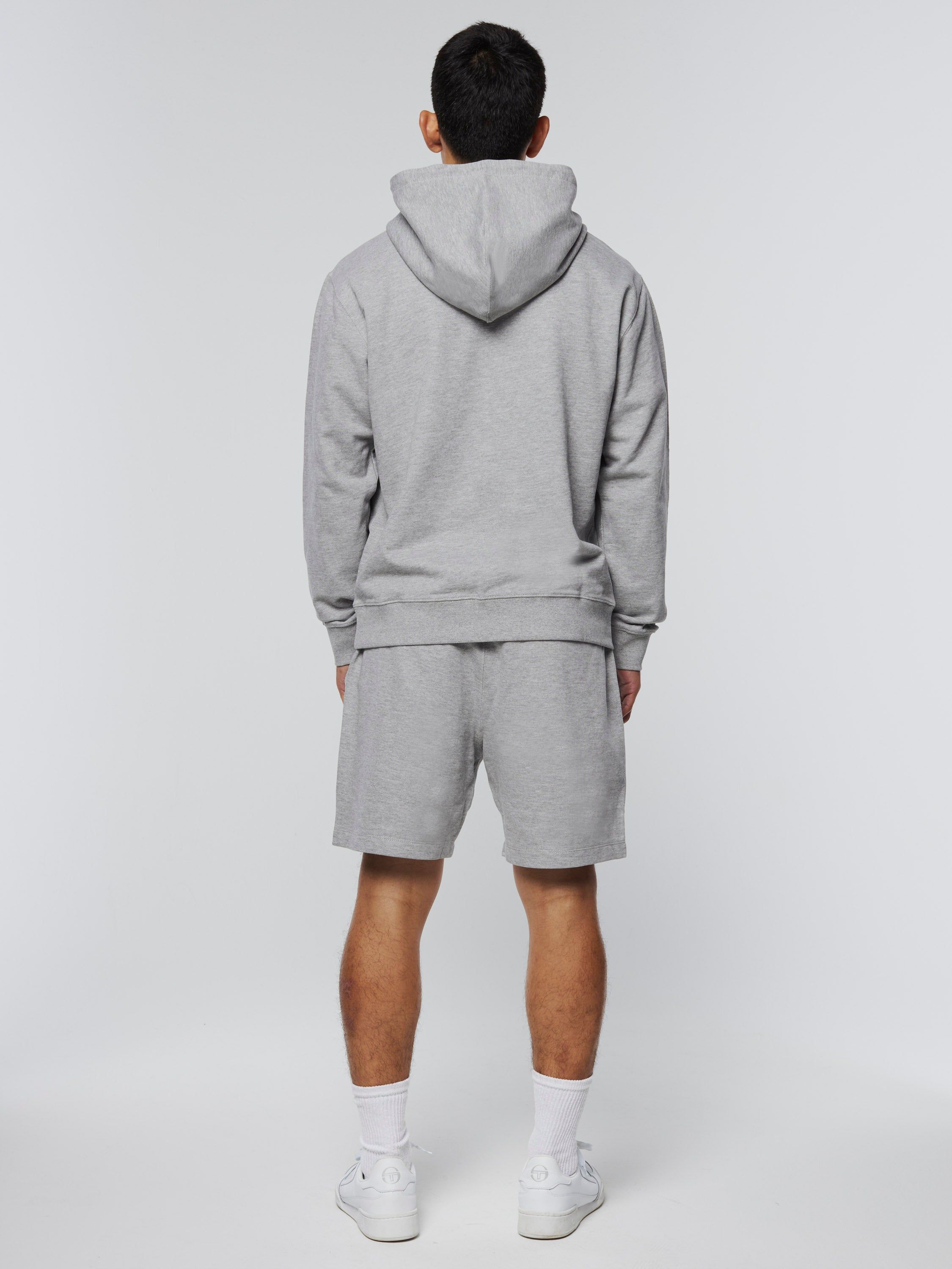Heritage Logo Hoodie-Heather Grey sold by Sergio Tacchini product image thumbnail 4