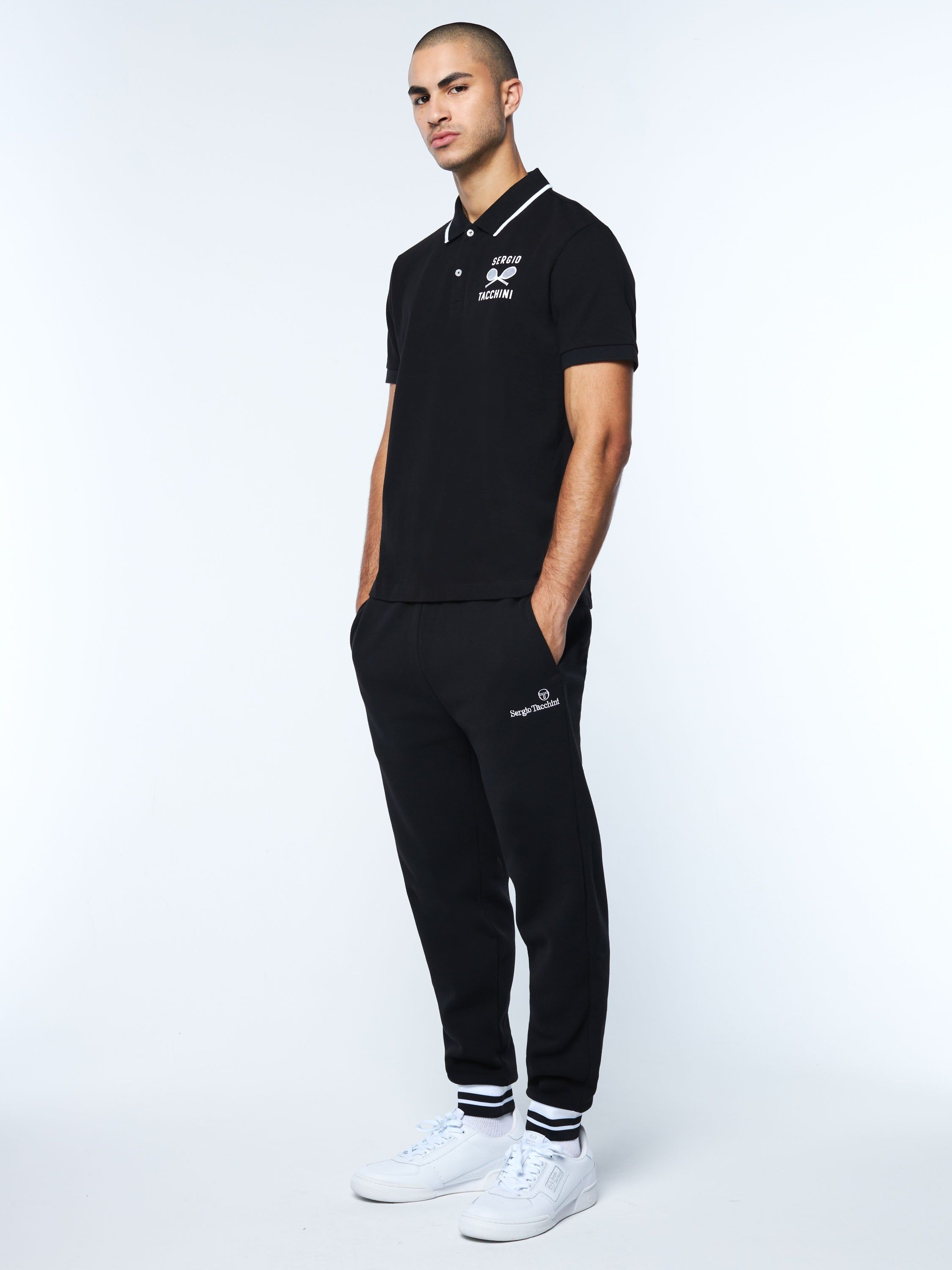 Retro Tennis Polo-Black sold by Sergio Tacchini product image thumbnail 2