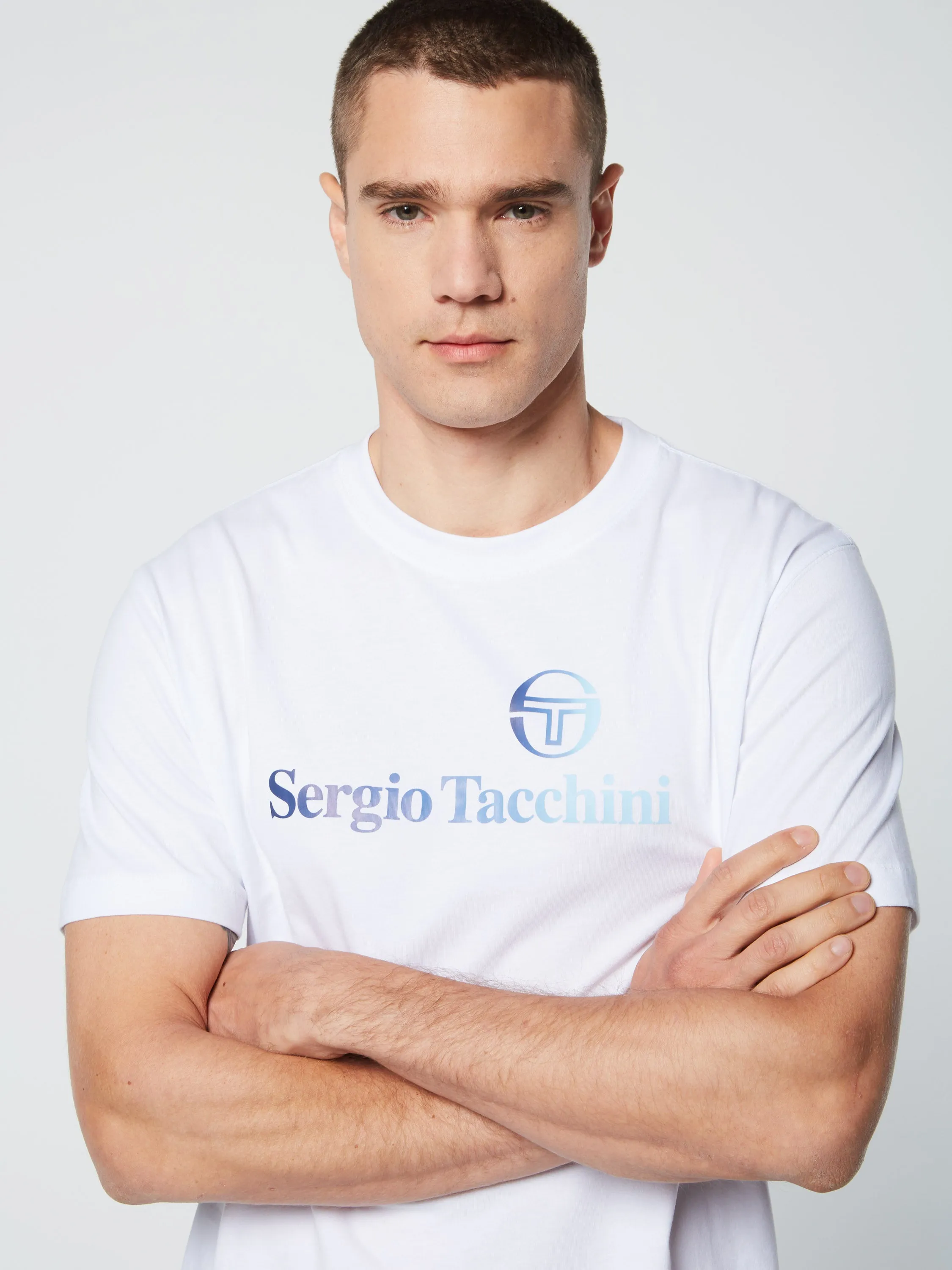 Gradiennte T-Shirt- Brilliant White sold by Sergio Tacchini product image thumbnail 5