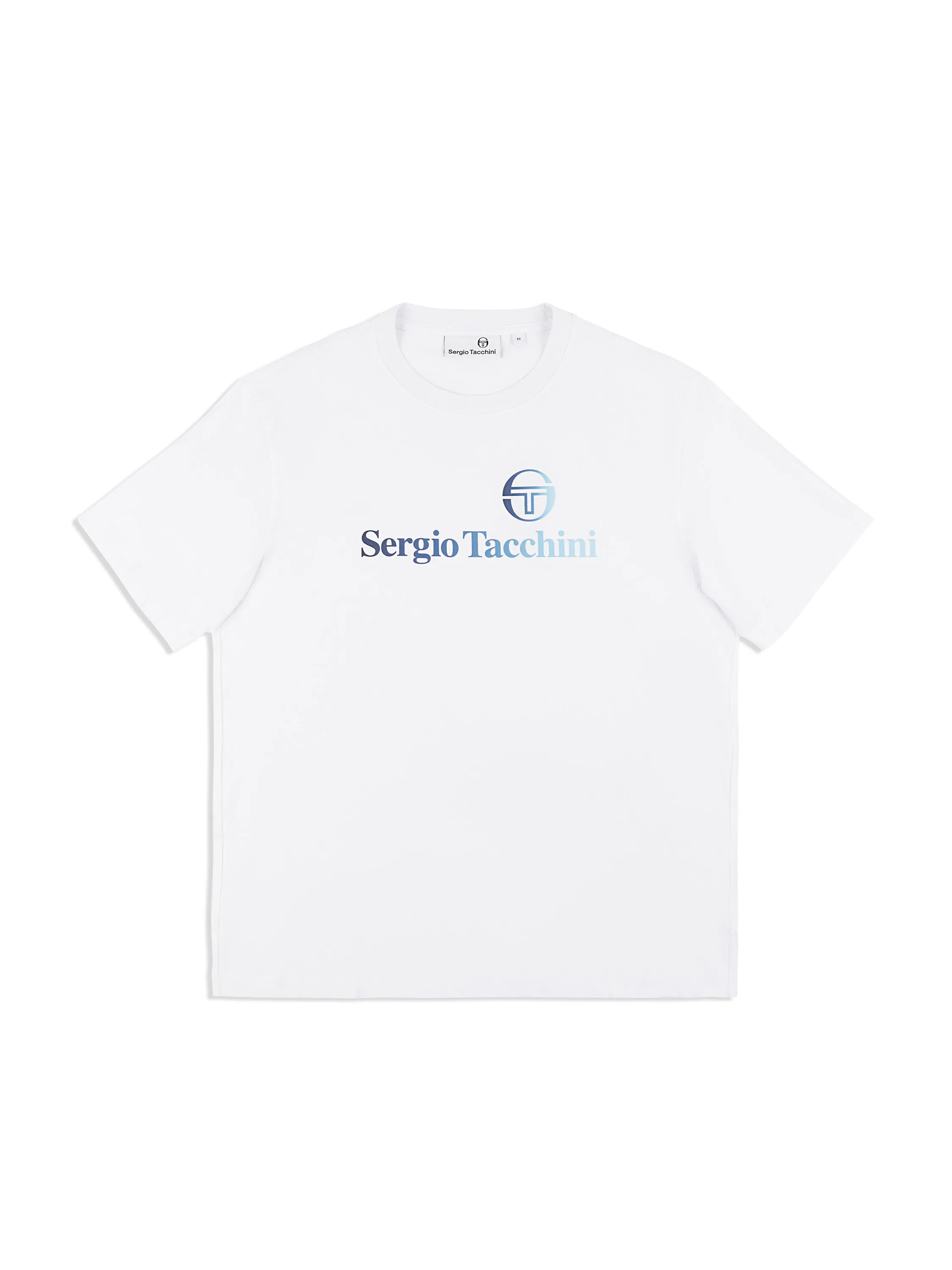 Gradiennte T-Shirt- Brilliant White sold by Sergio Tacchini