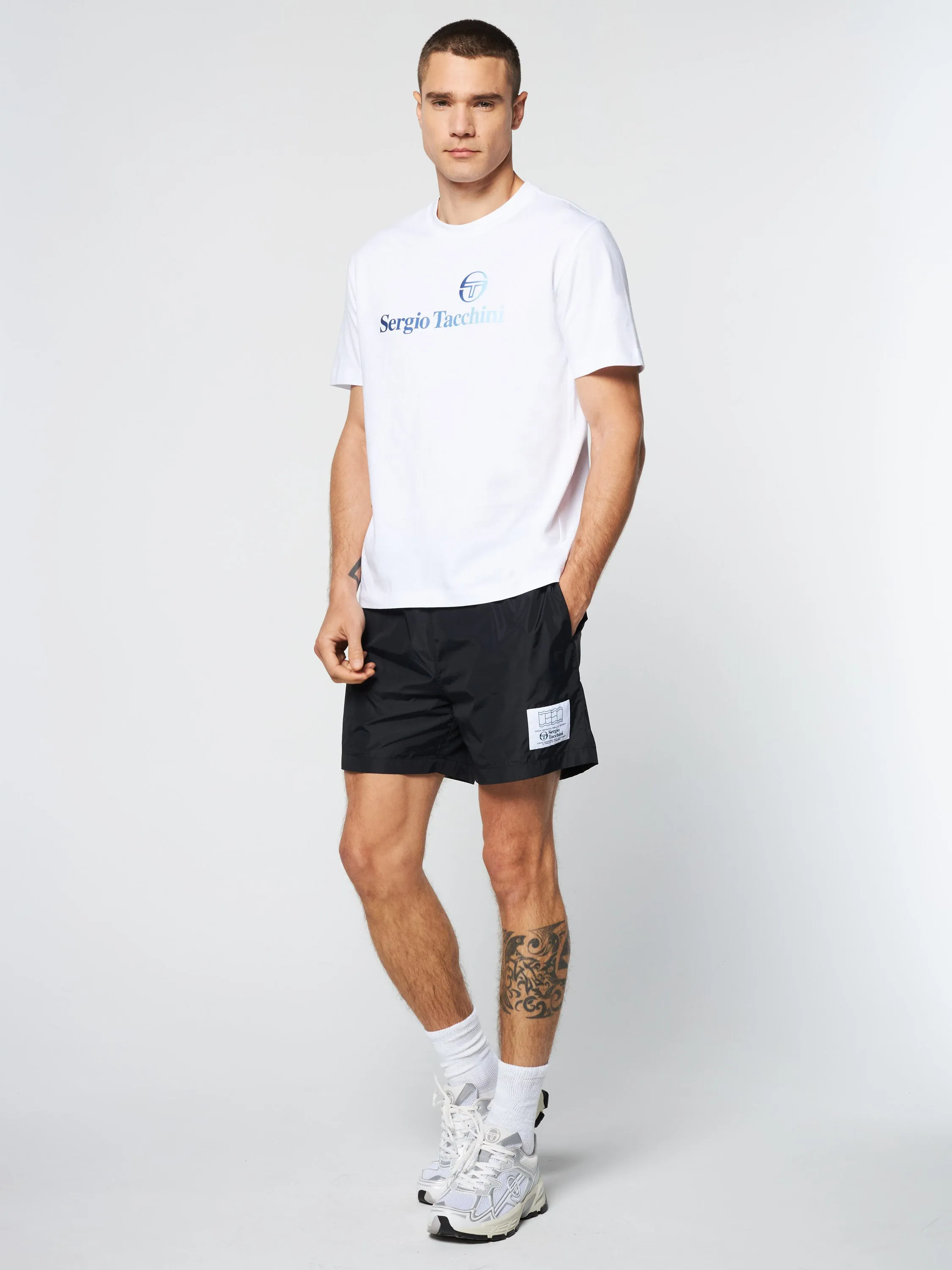 Gradiennte T-Shirt- Brilliant White sold by Sergio Tacchini product image thumbnail 3