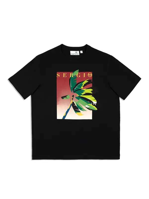 Palma T-Shirt- Black Beauty sold by Sergio Tacchini