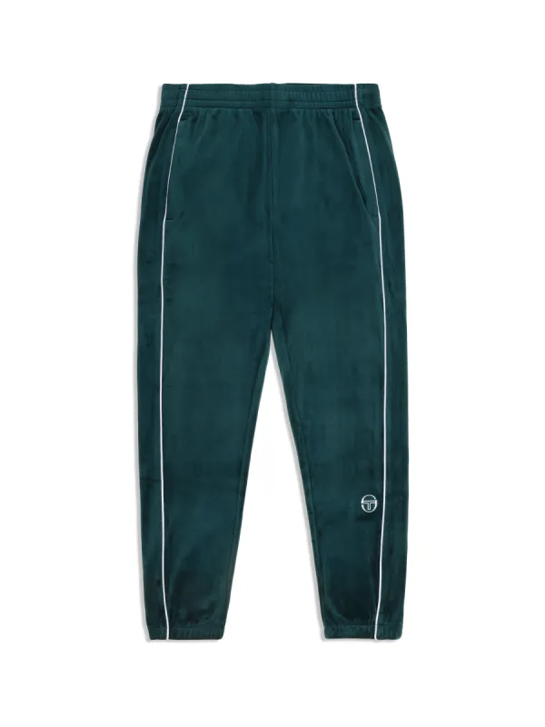 Lioni Velour Track Pant- Botanical Garden sold by Sergio Tacchini