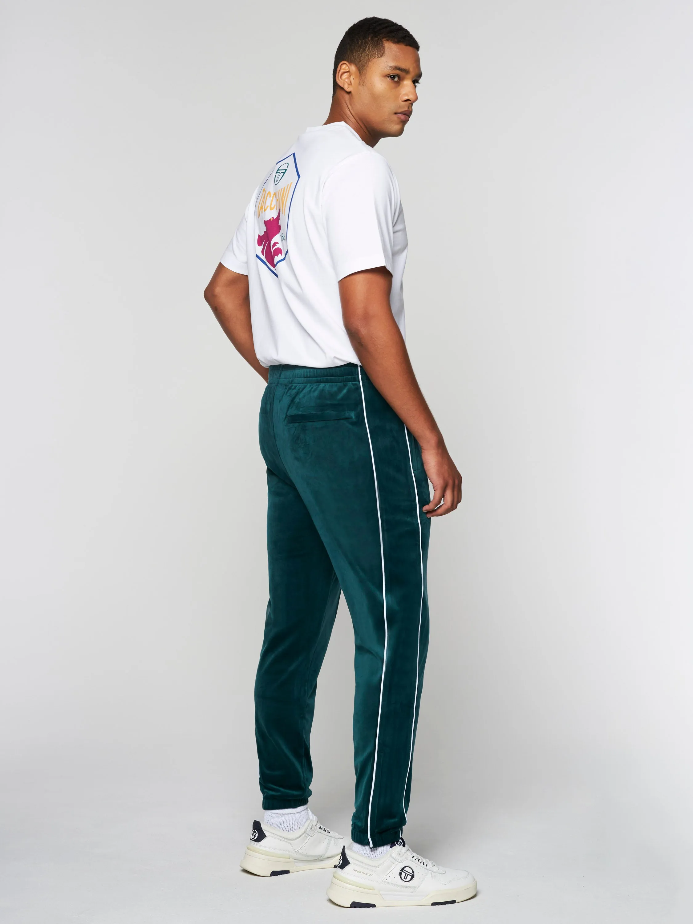 Lioni Velour Track Pant- Botanical Garden sold by Sergio Tacchini product image thumbnail 4