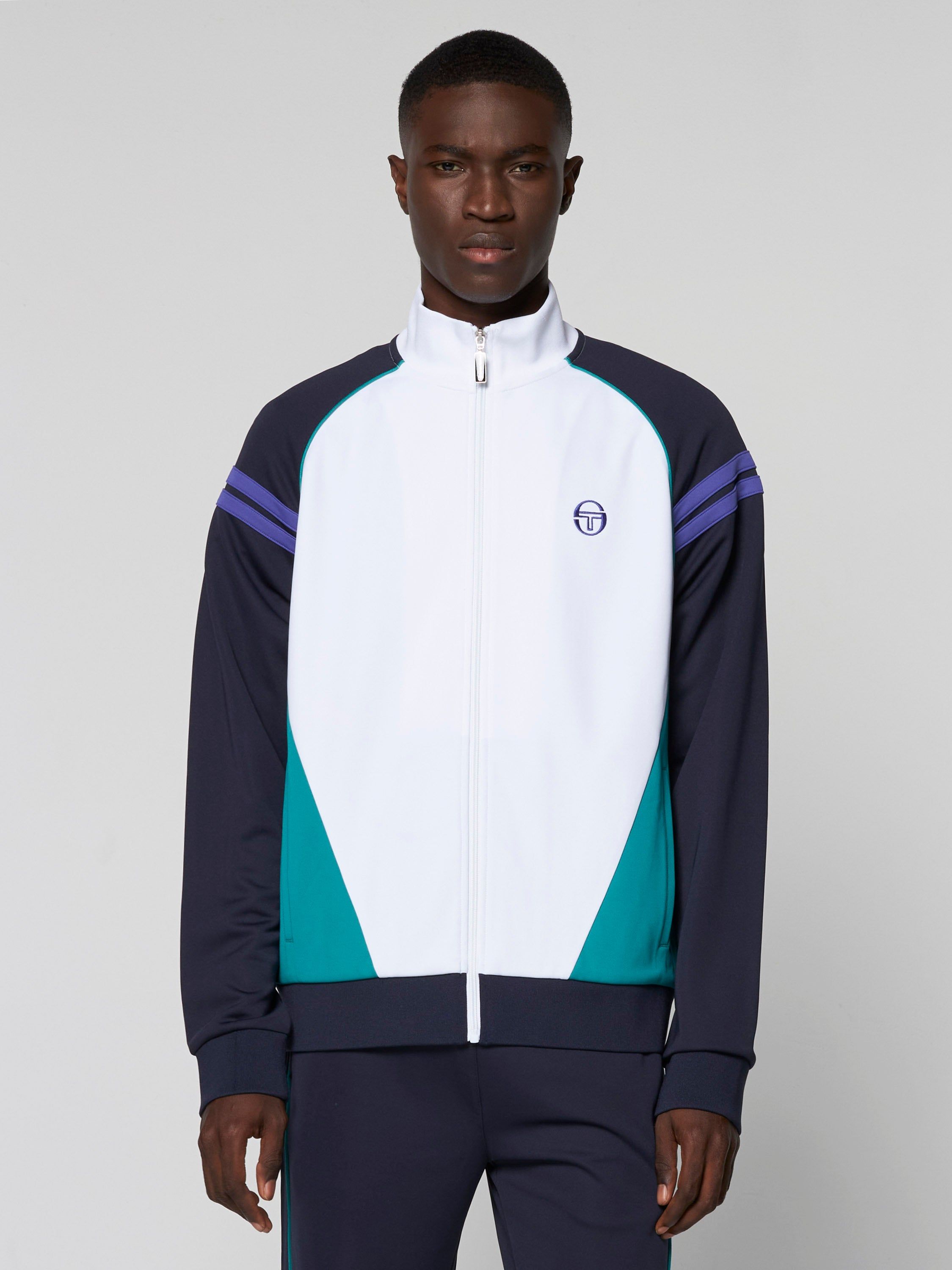 Ascot Track Jacket- Maritime Blue sold by Sergio Tacchini
