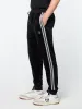Damarindo Velour Track Pant- Black Beauty sold by Sergio Tacchini