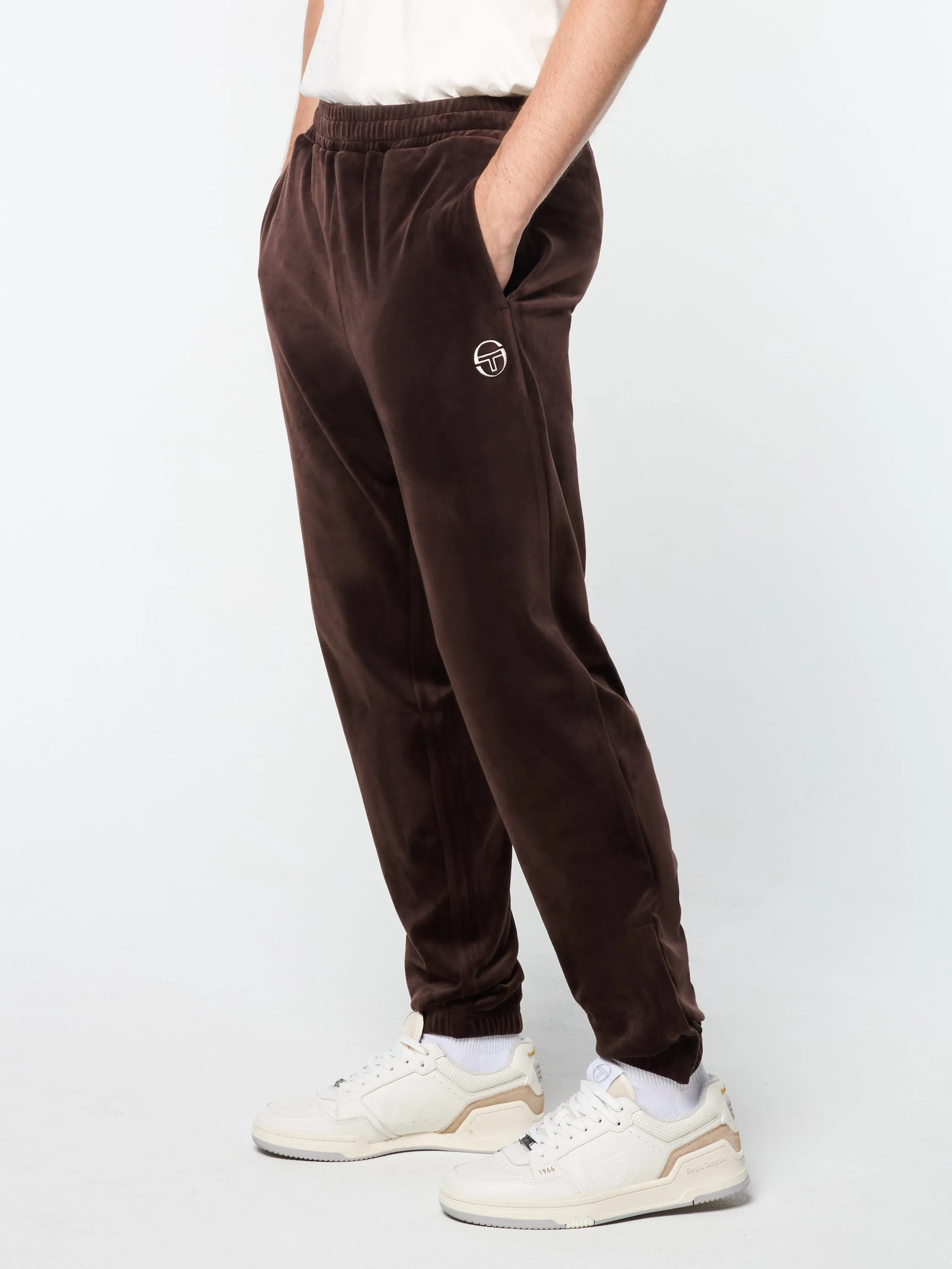 Ostuni Velour Track Pant- Java sold by Sergio Tacchini product image thumbnail 3
