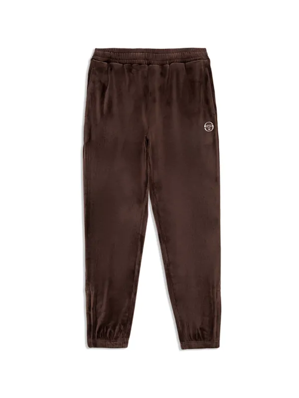 Ostuni Velour Track Pant- Java sold by Sergio Tacchini