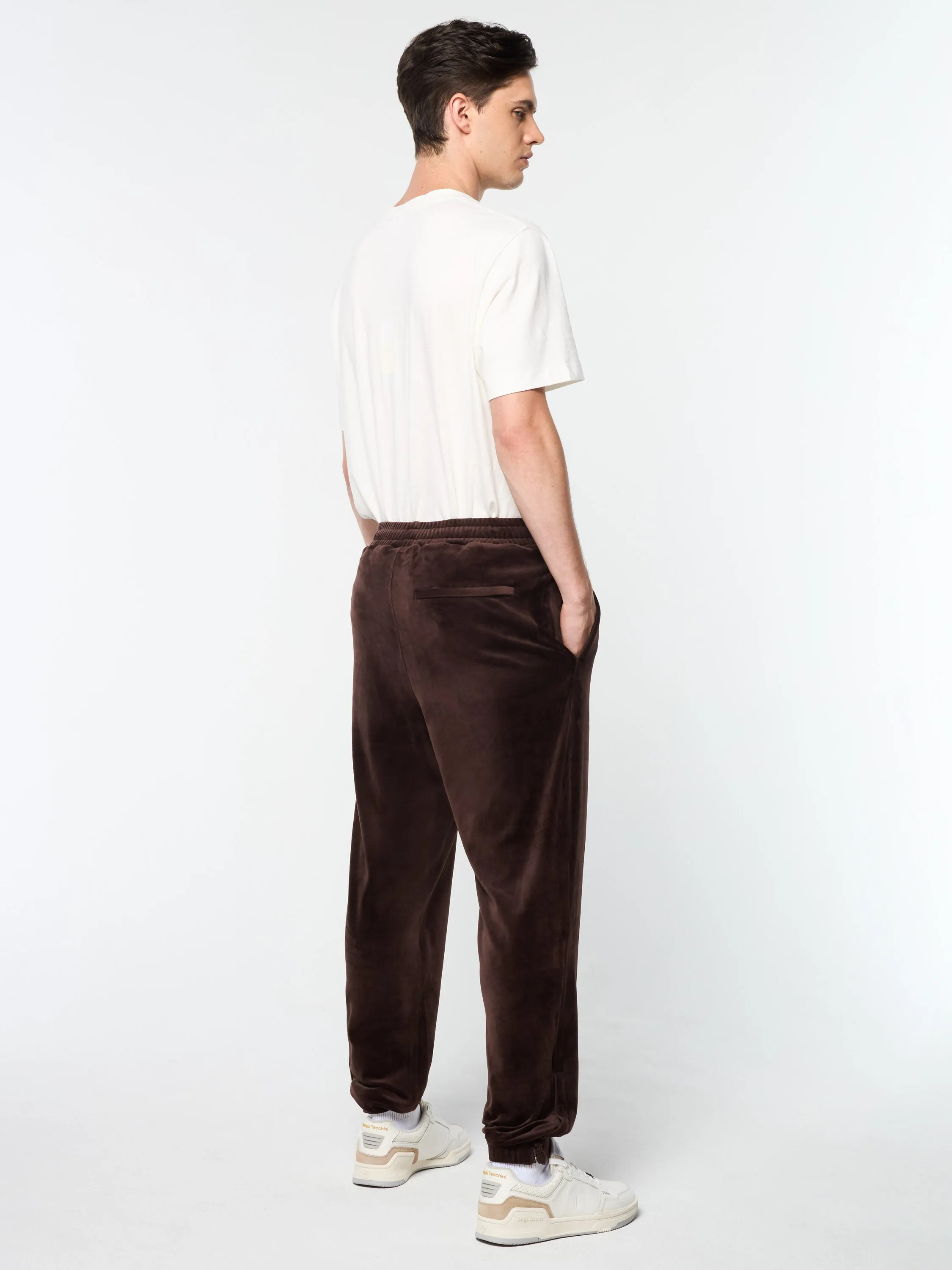 Ostuni Velour Track Pant- Java sold by Sergio Tacchini product image thumbnail 5