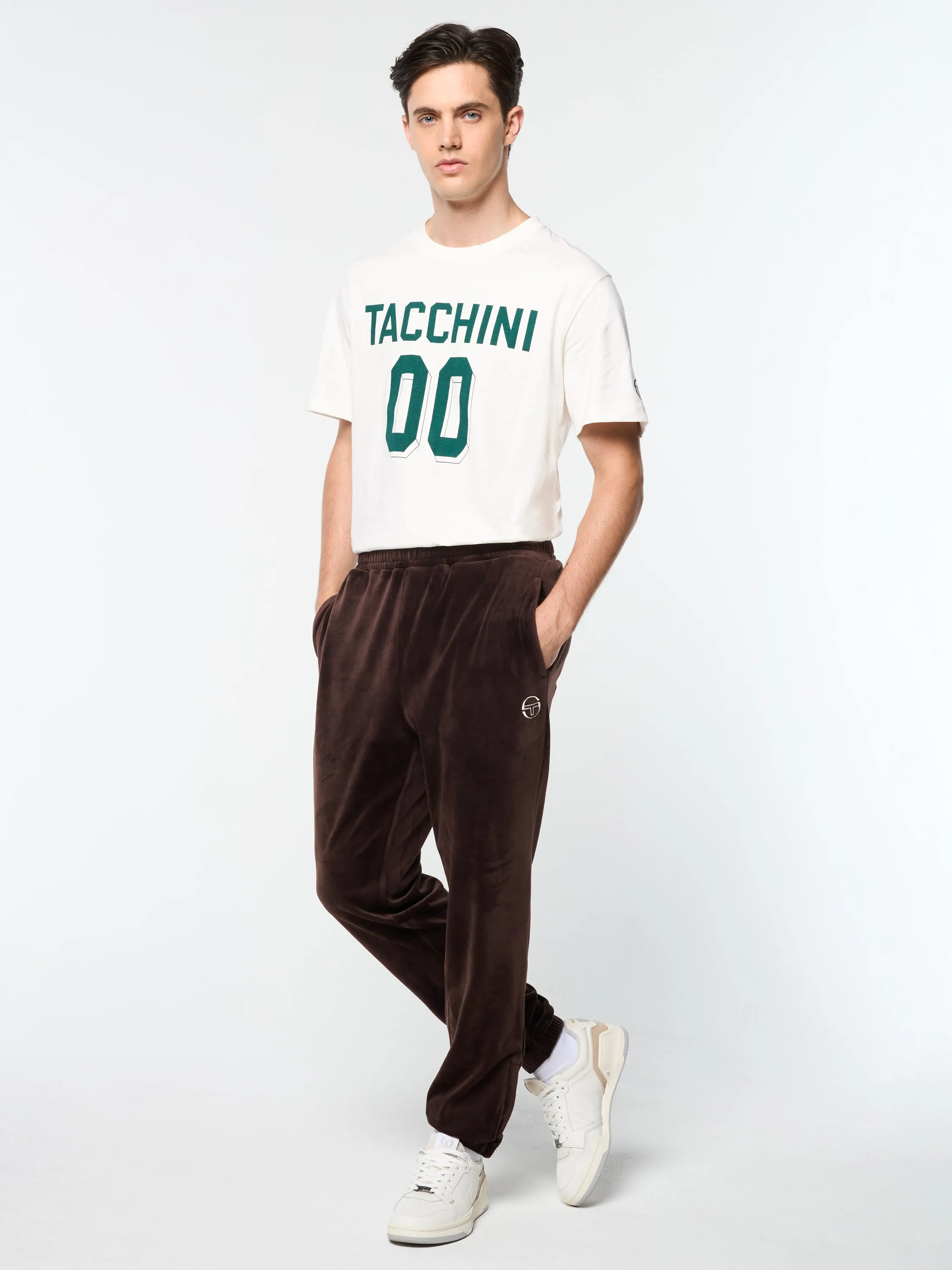 Ostuni Velour Track Pant- Java sold by Sergio Tacchini product image thumbnail 2