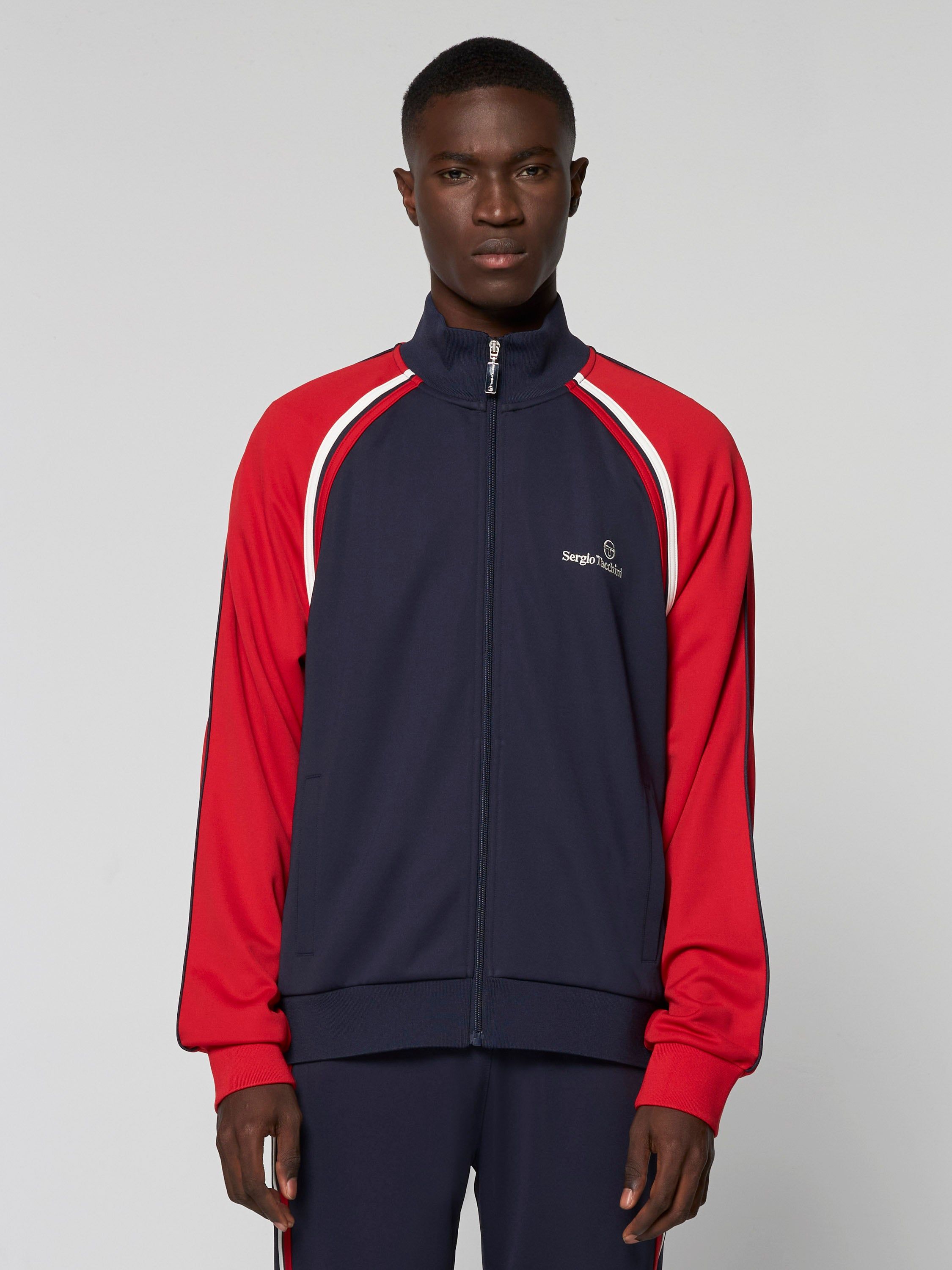 Ghibli Track Jacket-Adrenaline Rush/ White sold by Sergio Tacchini