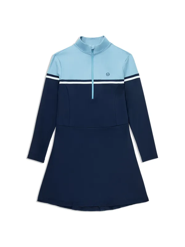 Istrana Dress and Short- Maritime Blue made by Sergio Tacchini