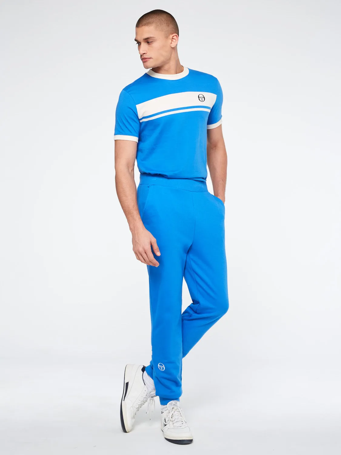 Orion Sweatpant Archivio-Palace Blue/White sold by Sergio Tacchini product image thumbnail 2