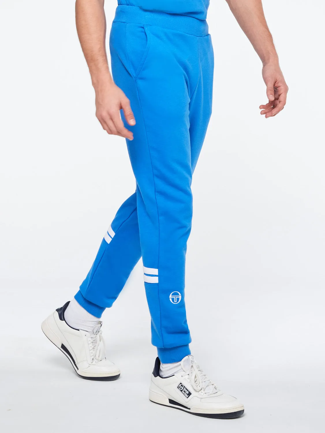 Orion Sweatpant Archivio-Palace Blue/White sold by Sergio Tacchini