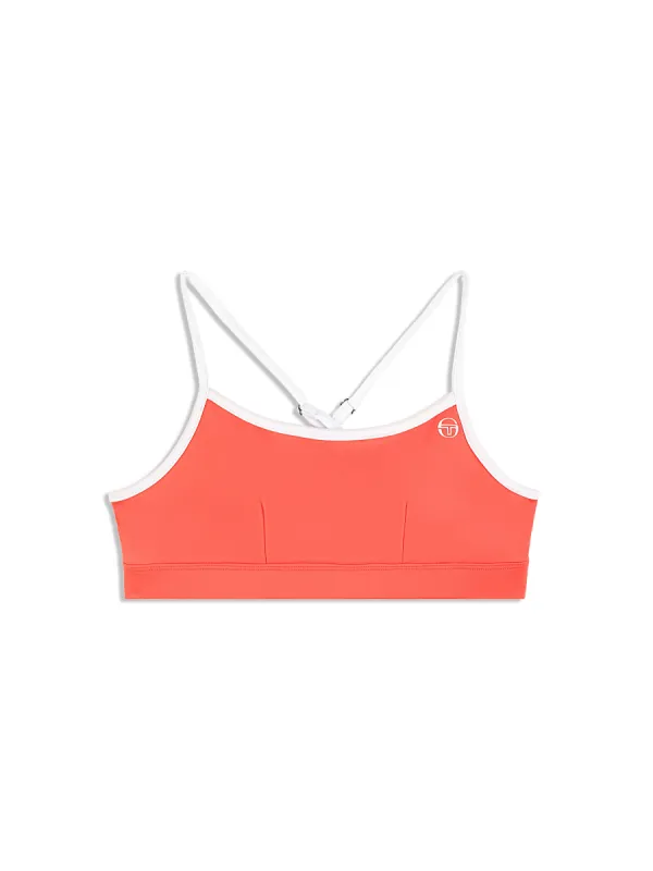 Elisa Sports Top- Calypso Coral sold by Sergio Tacchini