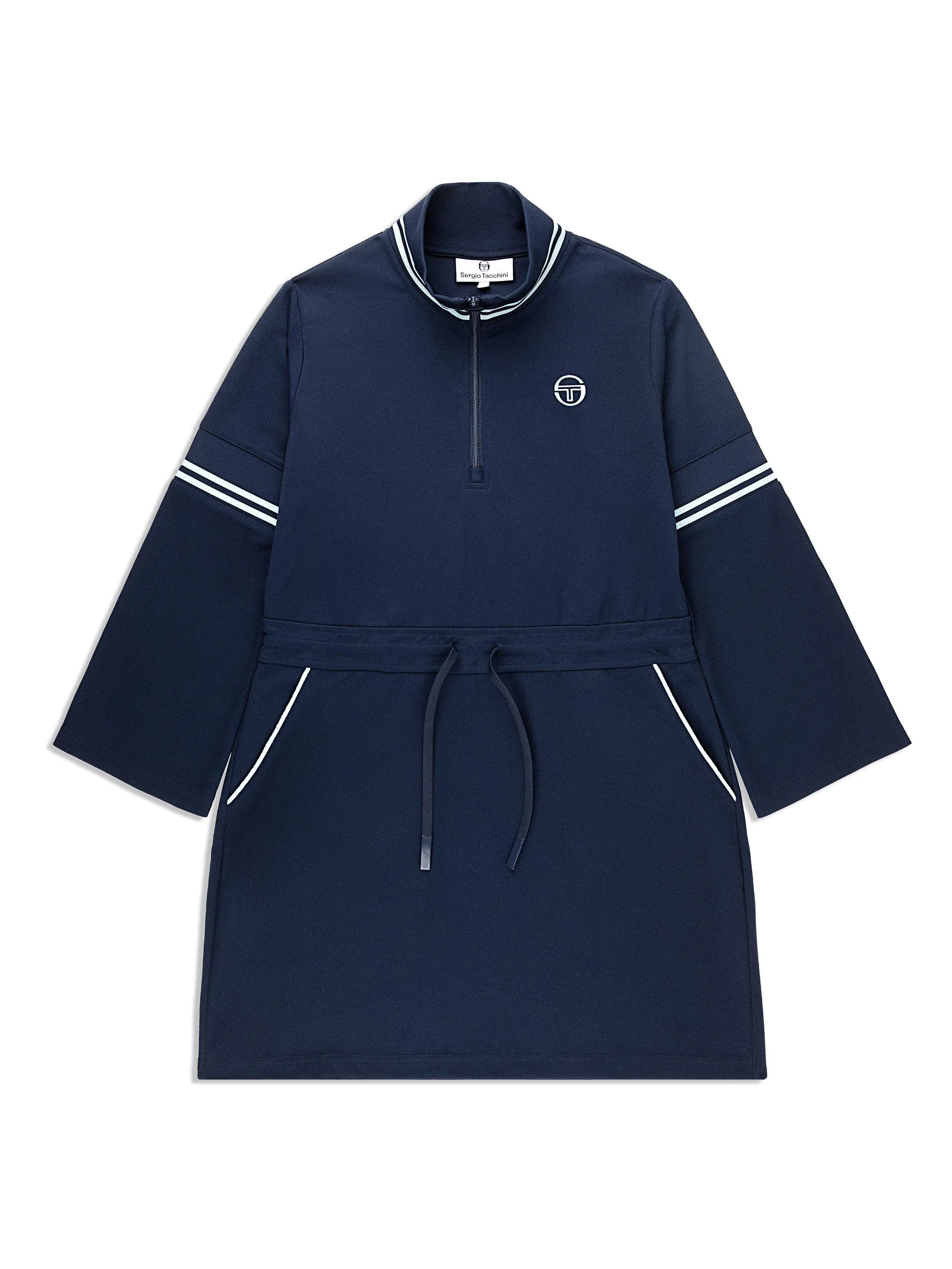 Pavia Twill Dress- Maritime Blue sold by Sergio Tacchini product image thumbnail 3