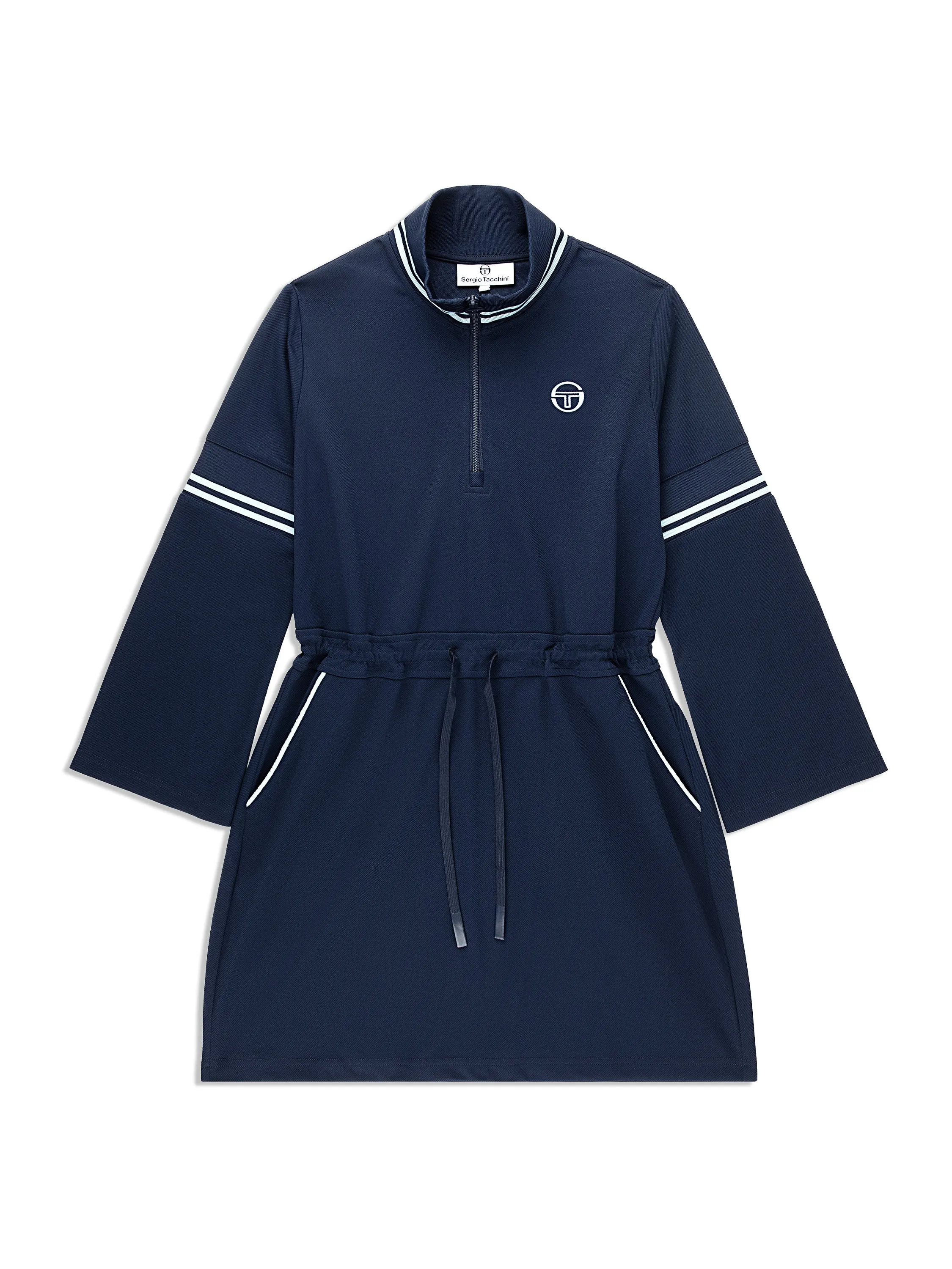 Pavia Twill Dress- Maritime Blue sold by Sergio Tacchini