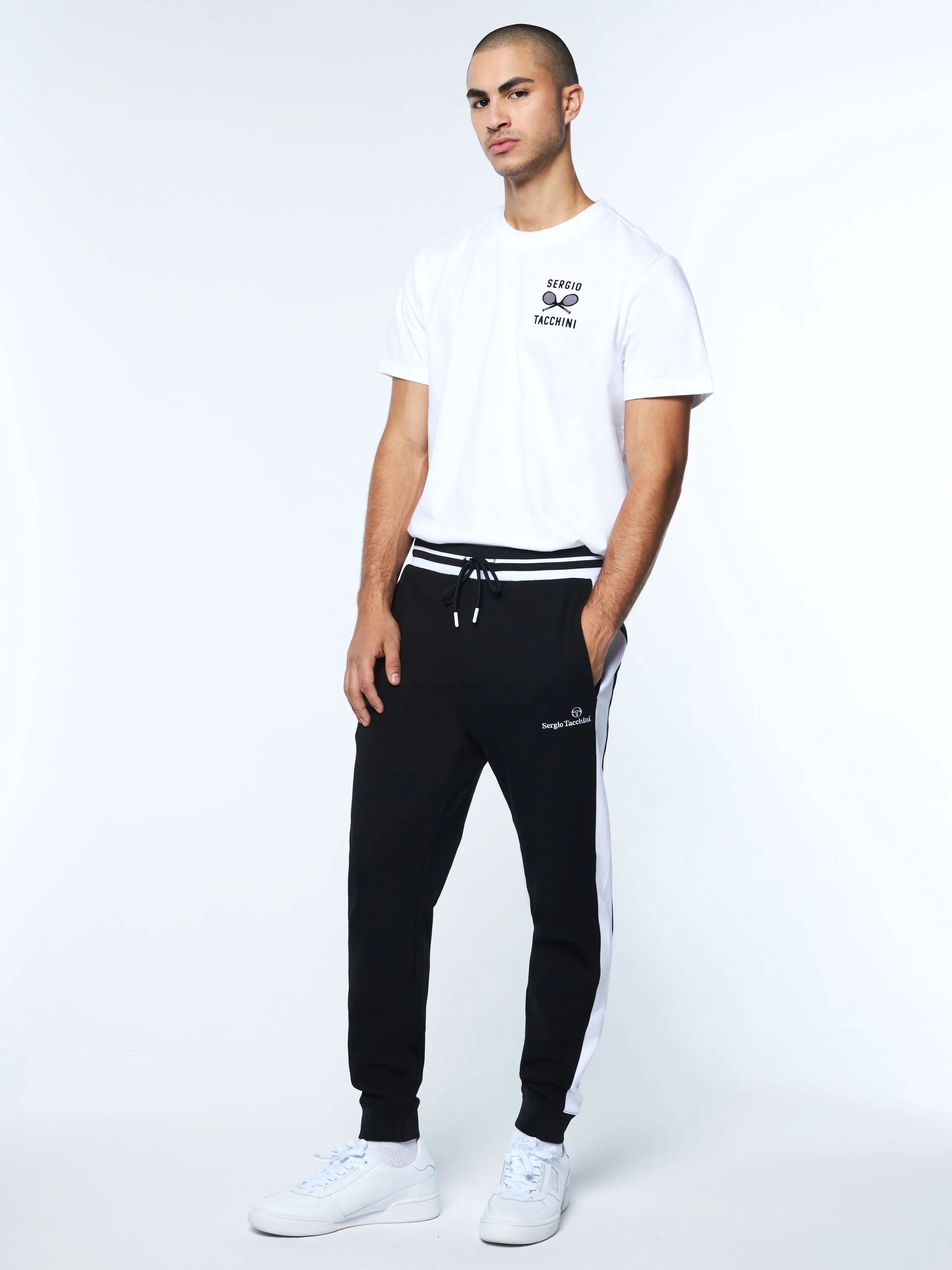 Retro Tennis Pants-Black sold by Sergio Tacchini product image thumbnail 2