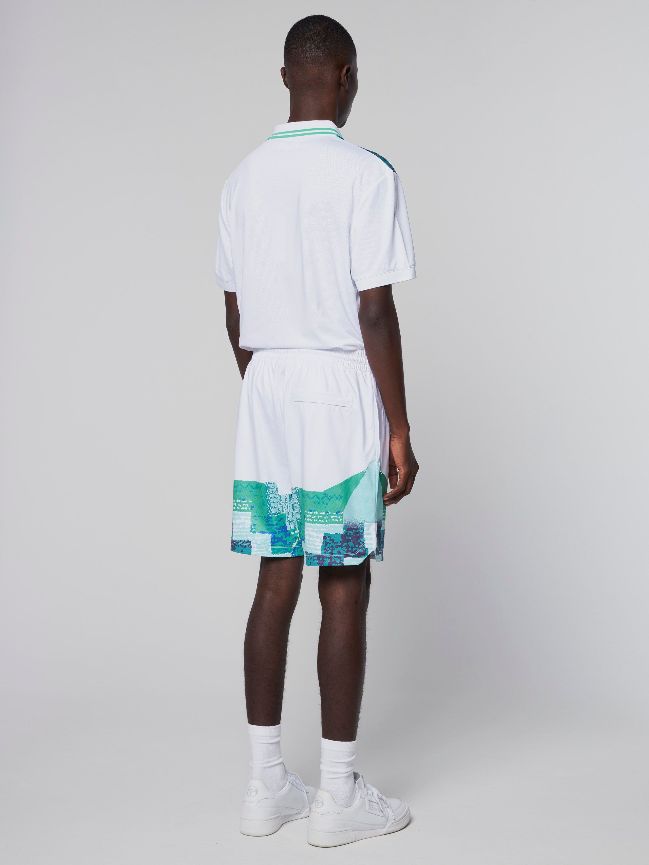 Corsico Short- White/ Deep Mint sold by Sergio Tacchini product image thumbnail 3