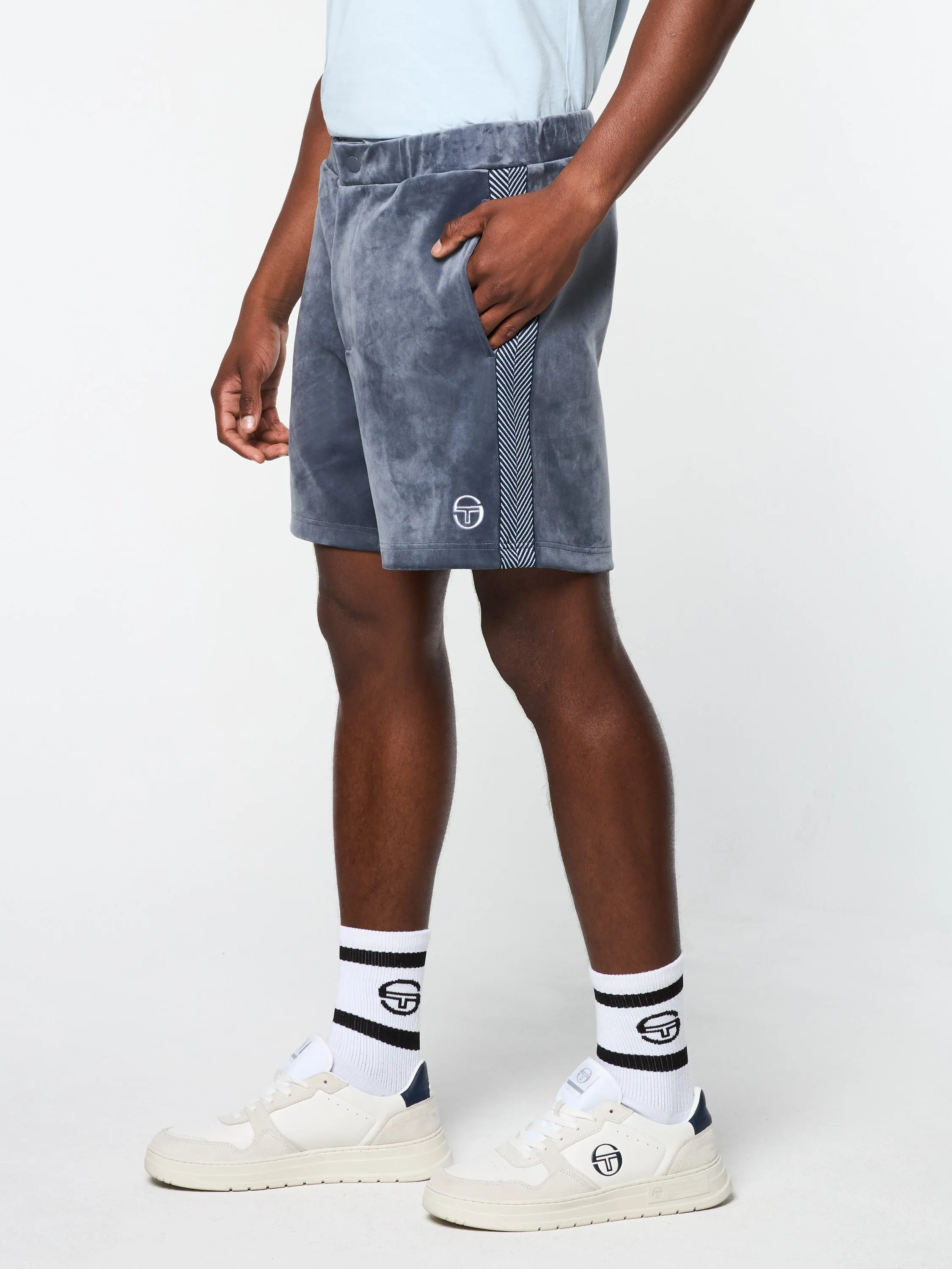Maglia Velour Short- Grisaille sold by Sergio Tacchini product image thumbnail 4