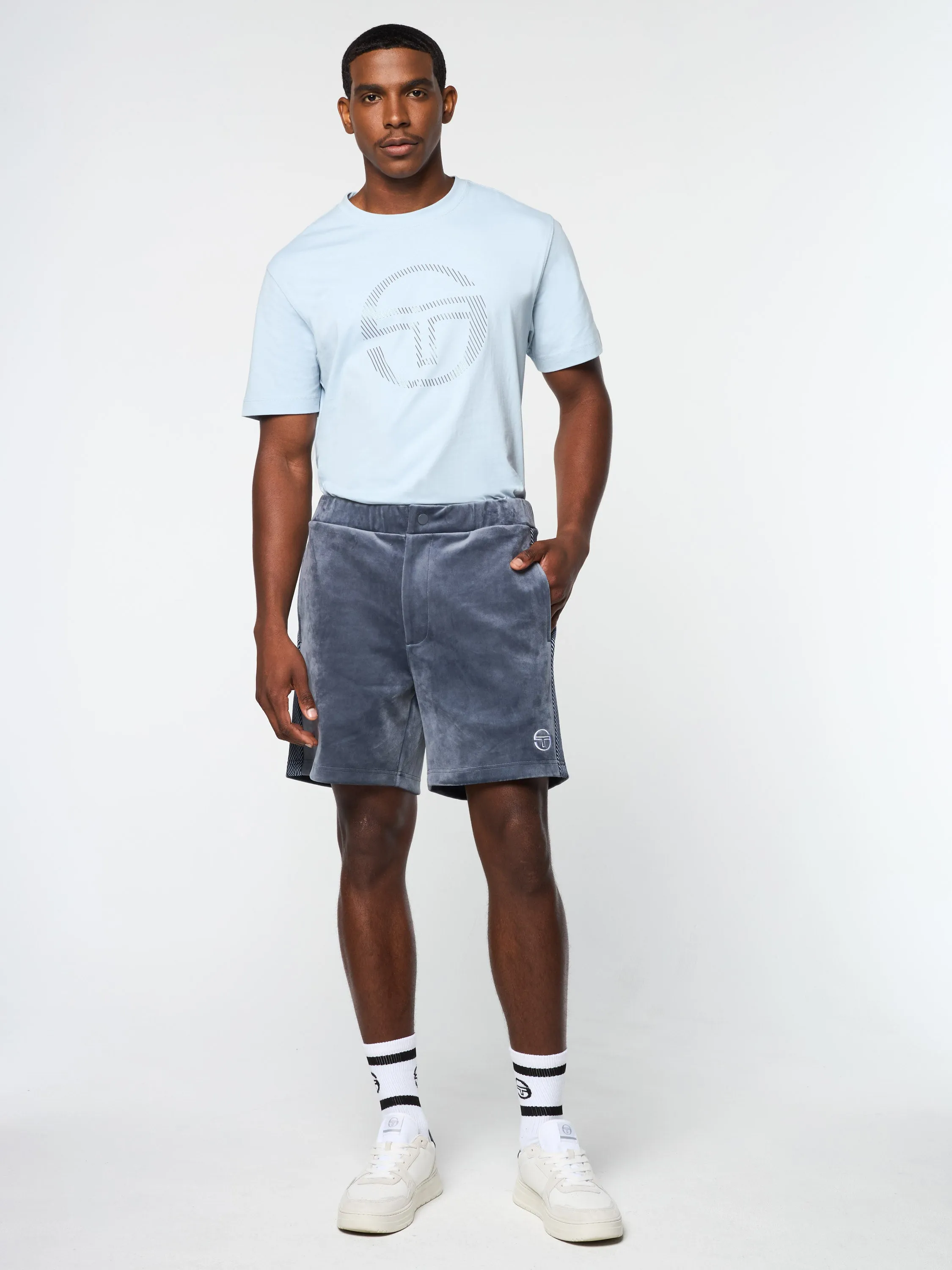 Maglia Velour Short- Grisaille sold by Sergio Tacchini product image thumbnail 2