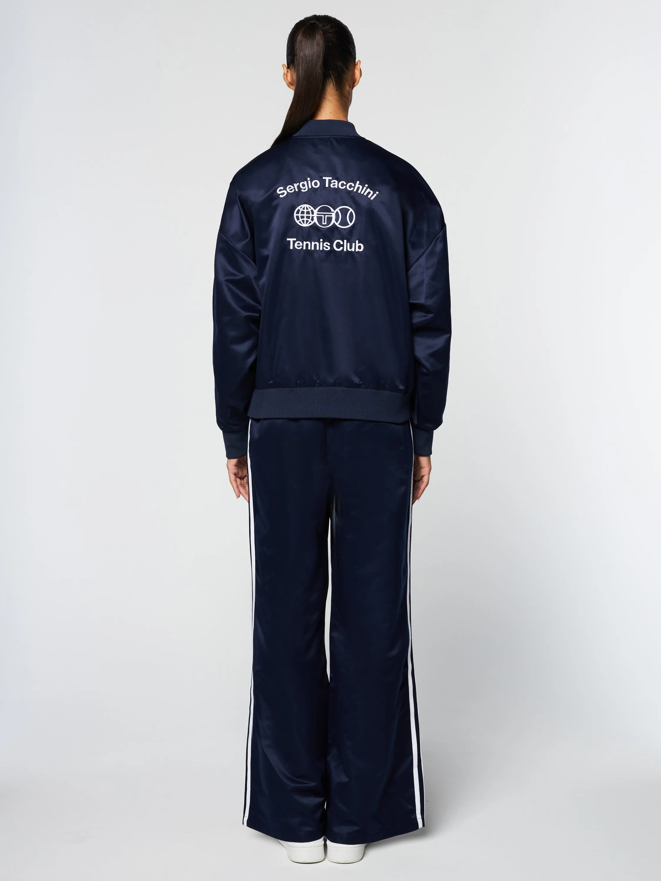 Miss Angela Bomber Jacket- Maritime Blue sold by Sergio Tacchini product image thumbnail 5