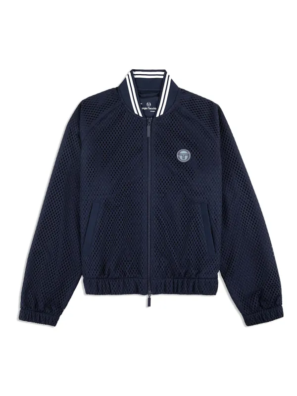 Adria Mesh Track Jacket- Maritime Blue sold by Sergio Tacchini