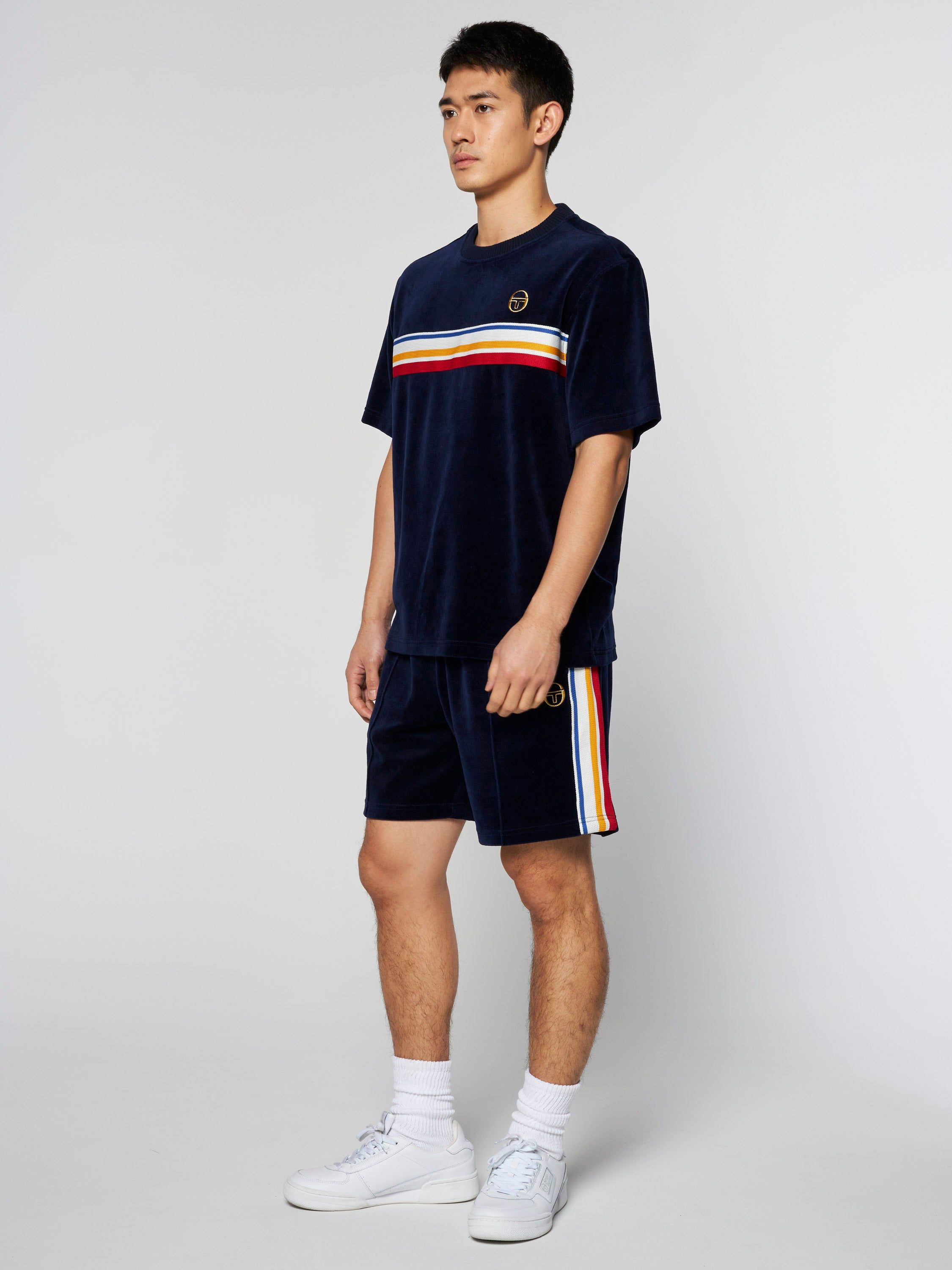 Ivanes T-Shirt Archivio- Maritime Blue sold by Sergio Tacchini product image thumbnail 2