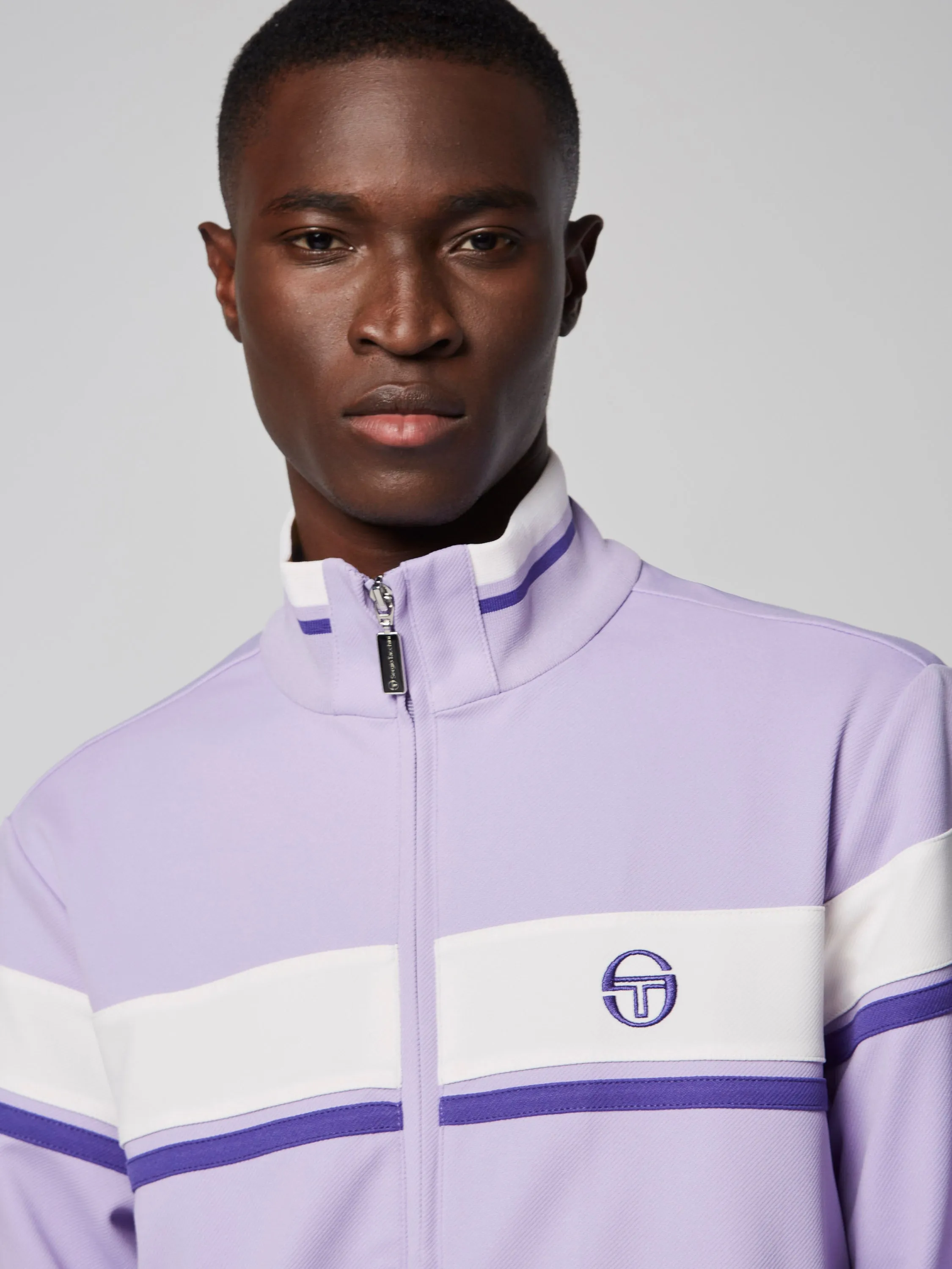 Damarindo Track Jacket- Lavender/ Gardenia sold by Sergio Tacchini product image thumbnail 5