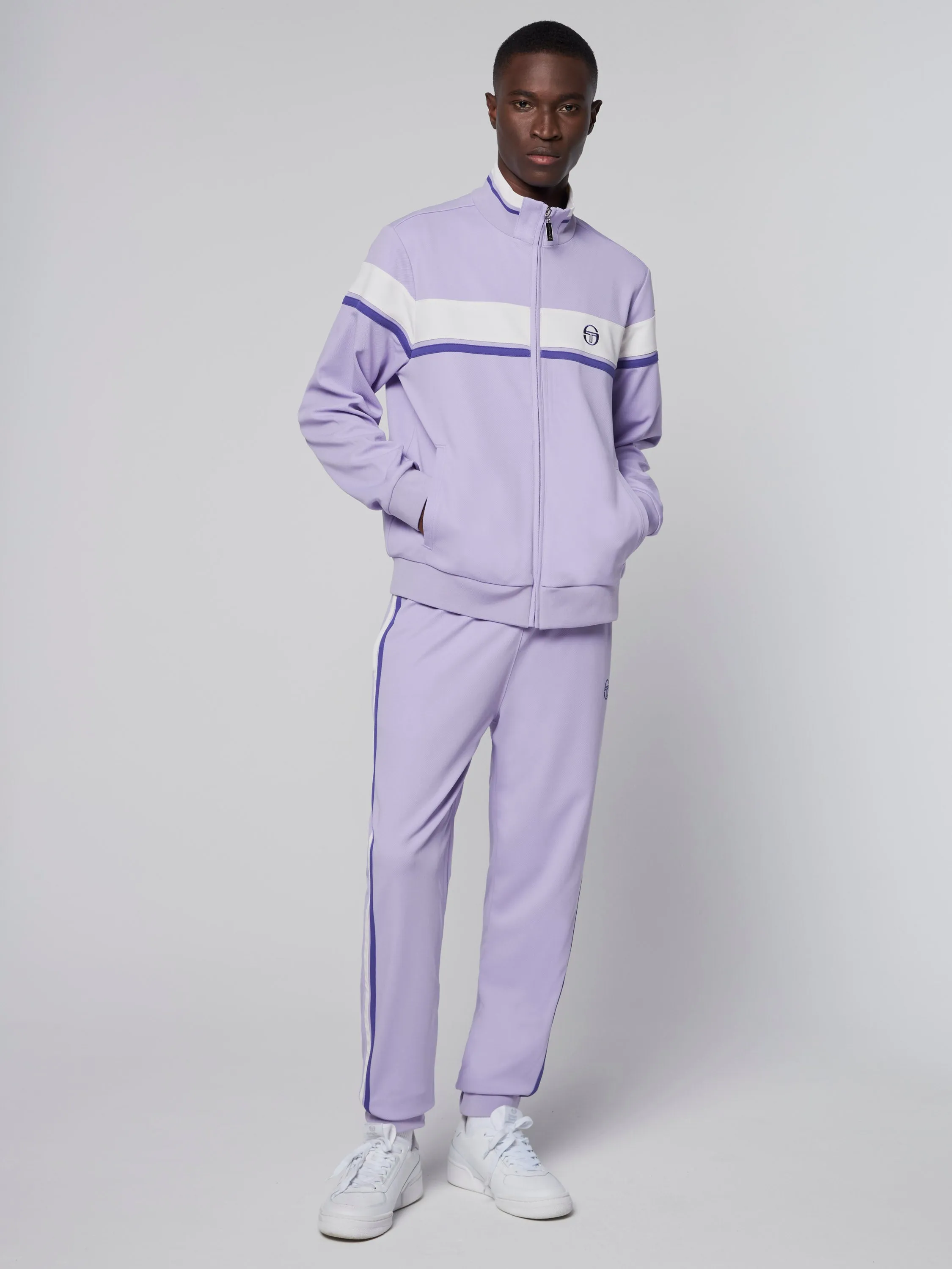 Damarindo Track Jacket- Lavender/ Gardenia sold by Sergio Tacchini product image thumbnail 2