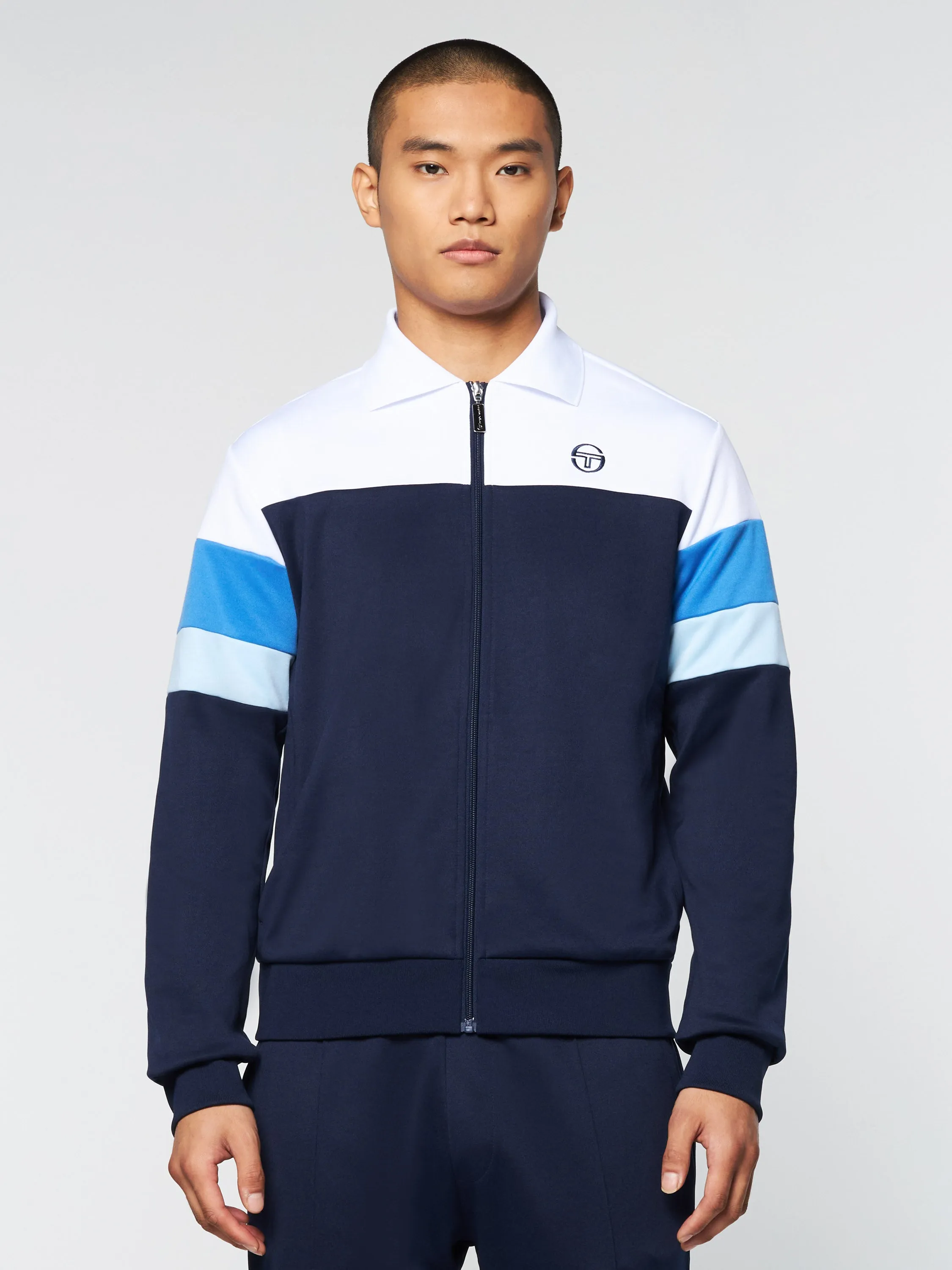 Tomme Track Jacket Archivio- Maritime Blue sold by Sergio Tacchini product image thumbnail 2