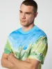 Spazio T-Shirt- Multi Print sold by Sergio Tacchini