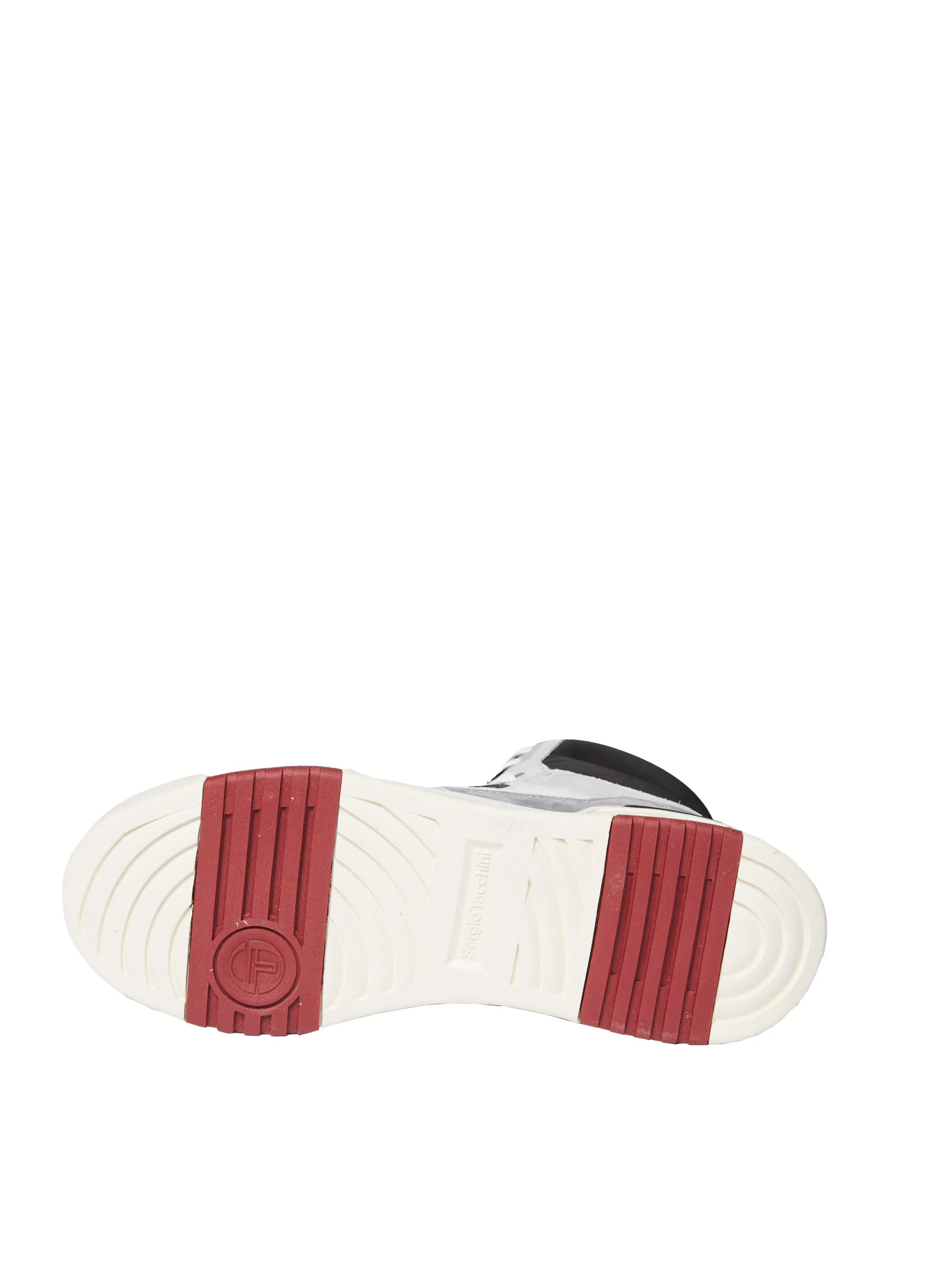 BB Court Hi Sneaker- White/ Tofu/ Quiet Grey sold by Sergio Tacchini product image thumbnail 5
