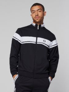 Damarindo Track Jacket- Black/ White sold by Sergio Tacchini