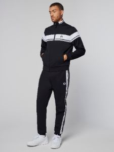 Damarindo Track Jacket- Black/ White sold by Sergio Tacchini