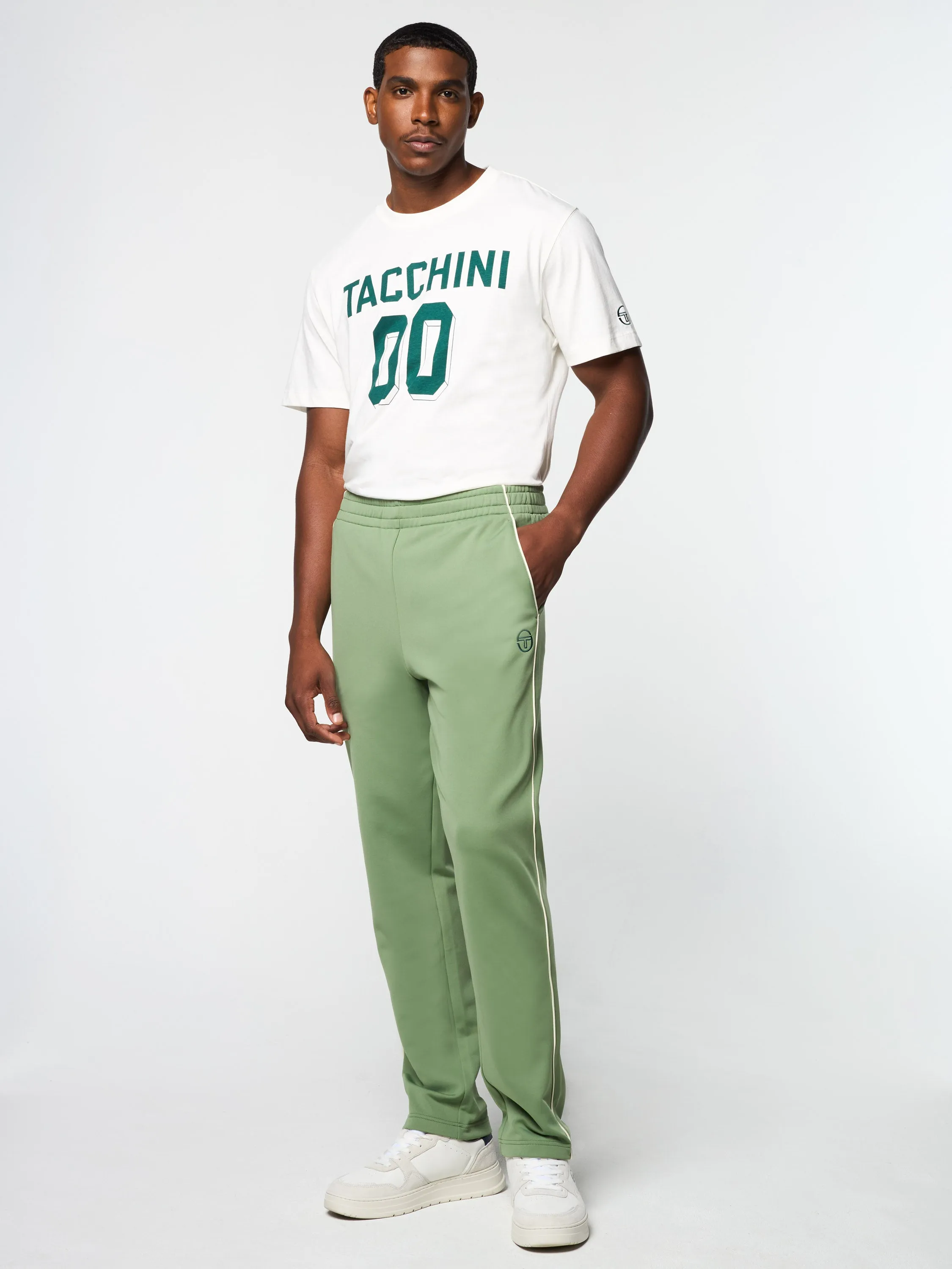 Olmi Track Pant- Hedge Green sold by Sergio Tacchini product image thumbnail 2