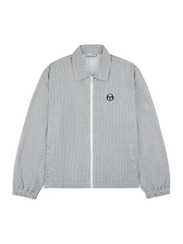 Benvolio Oxford Jacket- Maritime Blue sold by Sergio Tacchini