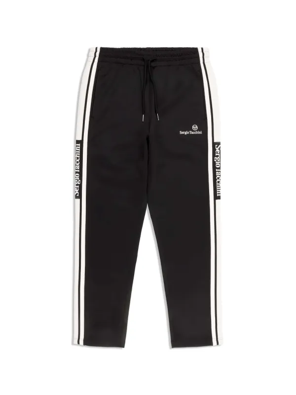 Gromo Tape Track Pant- Black Beauty sold by Sergio Tacchini