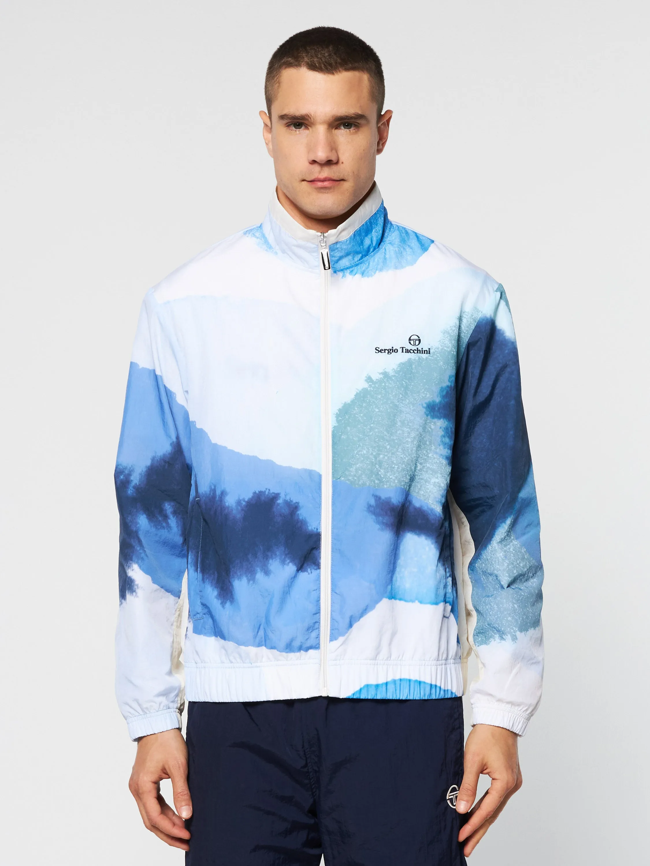 Spiaggia Track Jacket- Maritime Blue/ Multi sold by Sergio Tacchini product image thumbnail 2